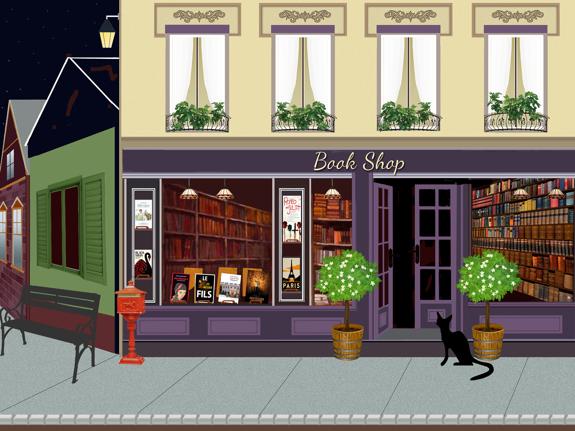 bookstore-1129183_1920