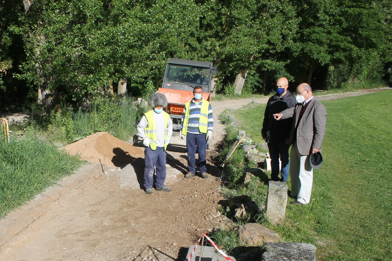 Reparación de los caminos del río Eresma