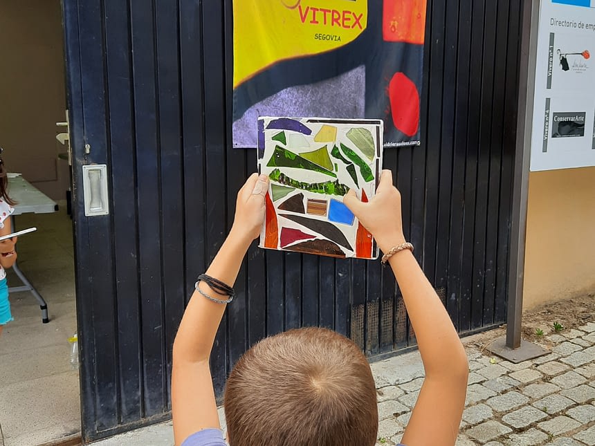 Talleres infantiles vidrio Vitrex