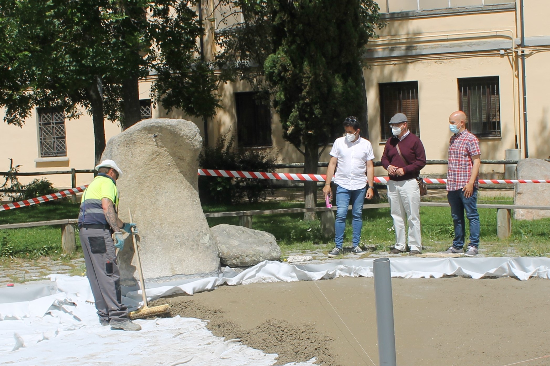 Obras parque Dehesa