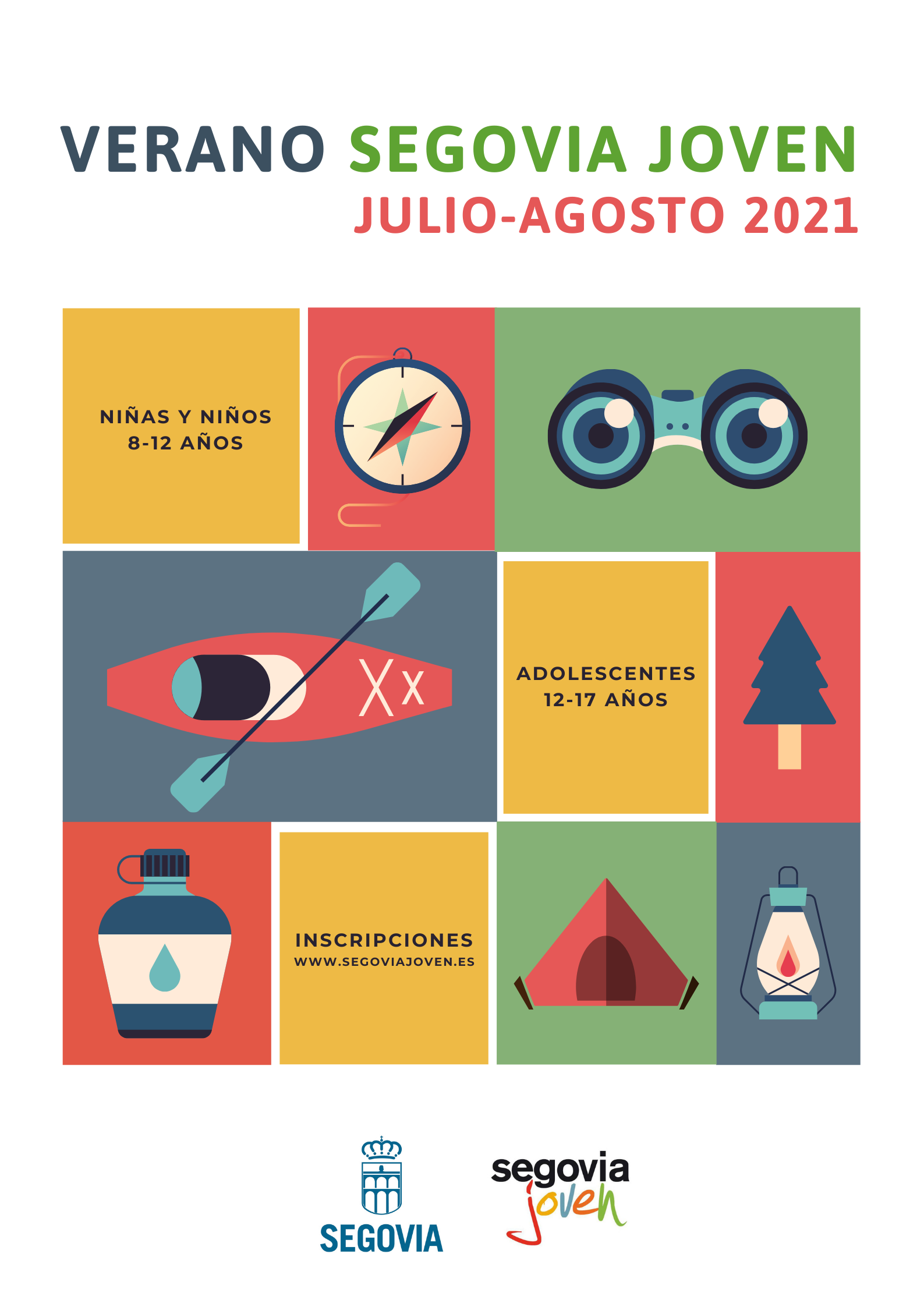 Actividades de verano "Segovia Joven 2021"