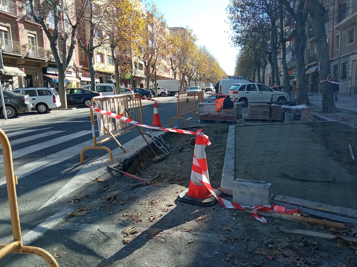 Inicio obras Carril Bici