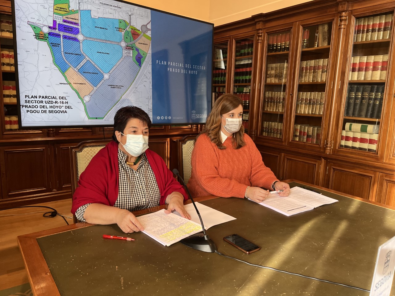  Prado del Hoyo. Rueda de prensa