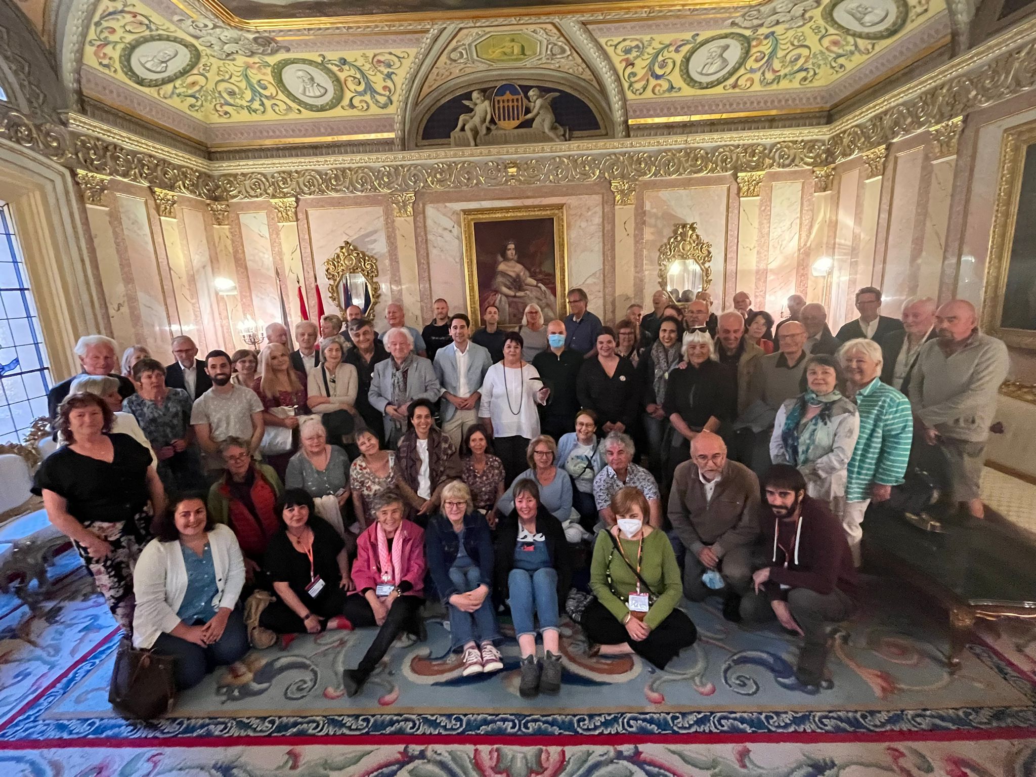 Recepción participantes 6 Congreso Internacional de Vencejos