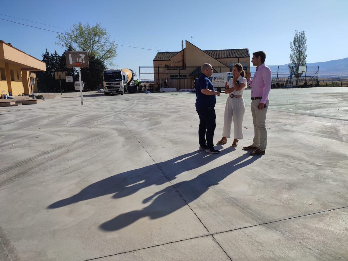 2022-08-25 Visita obras colegios - CEIP Carlos de Lecea.