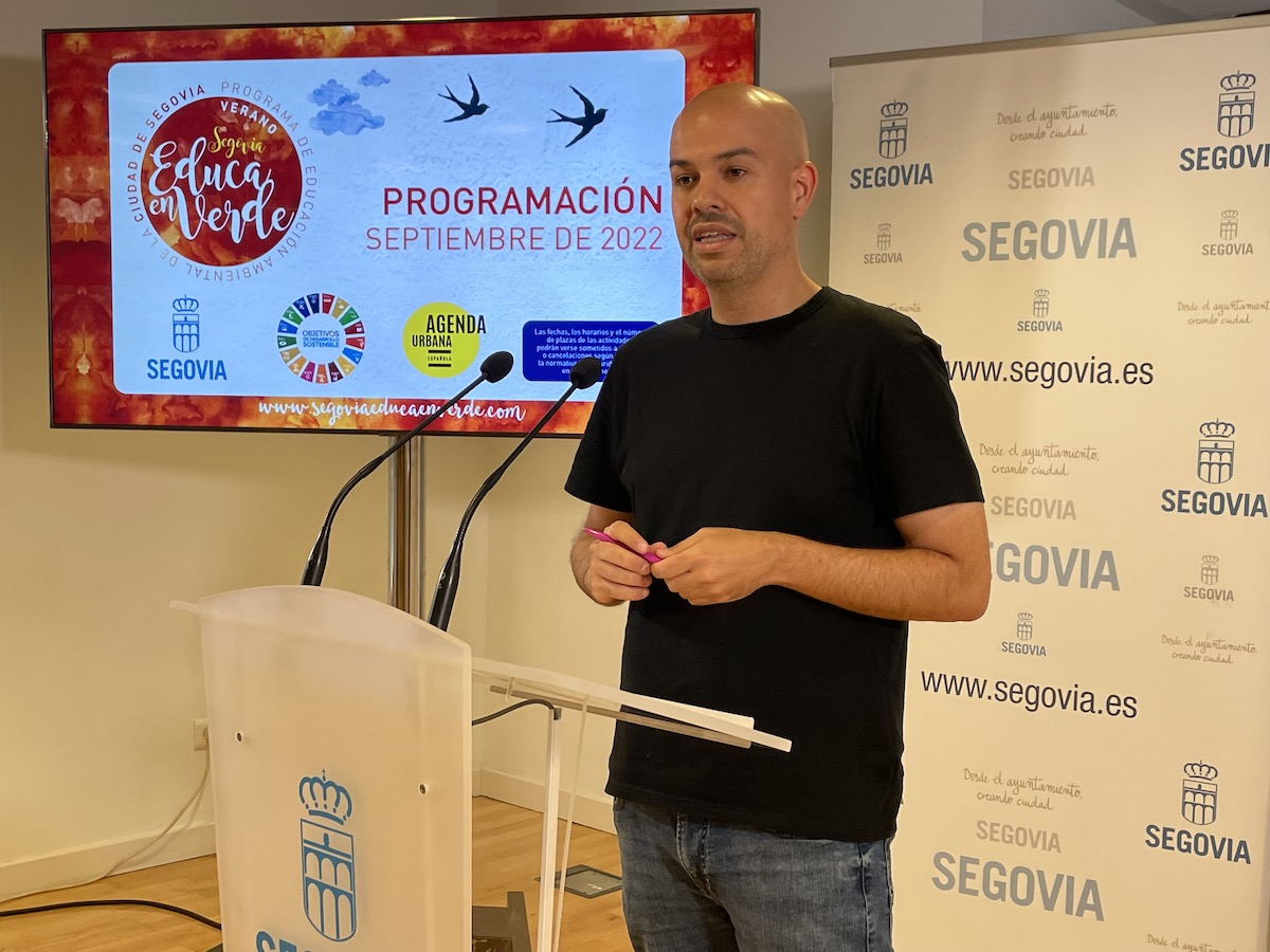 Nueva programación de Segovia Educa en Verde para septiembre