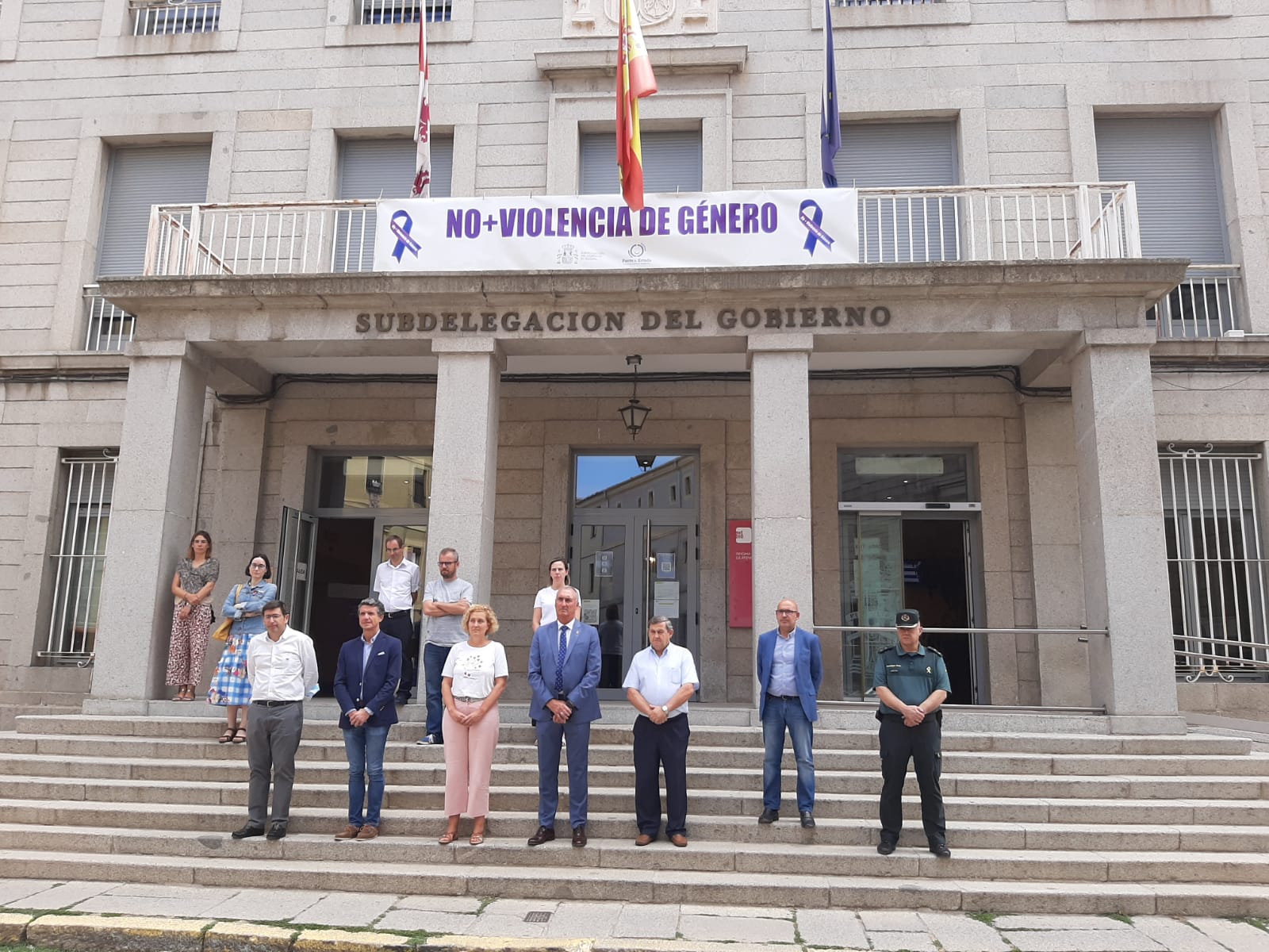 Minuto de silencio en Segovia contra la violencia machista