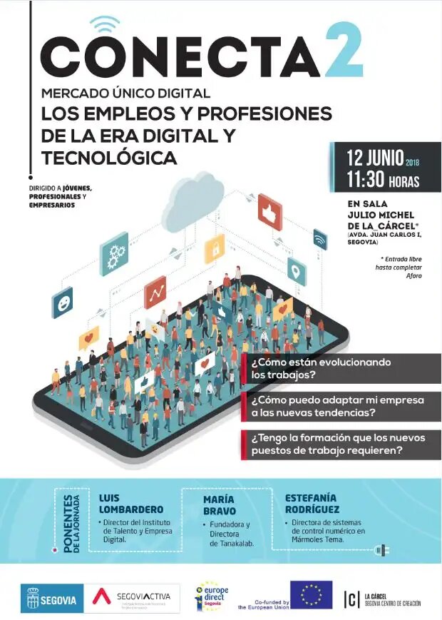 Conectados, la transformación de las profesiones y empleos en el mercado único digital