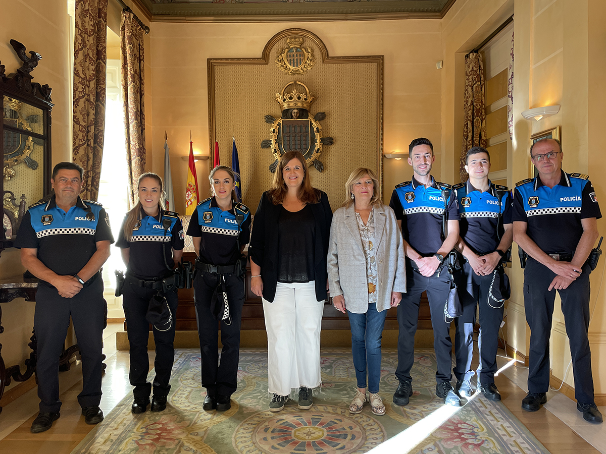 Nuevos agentes de la Policía Local en prácticas