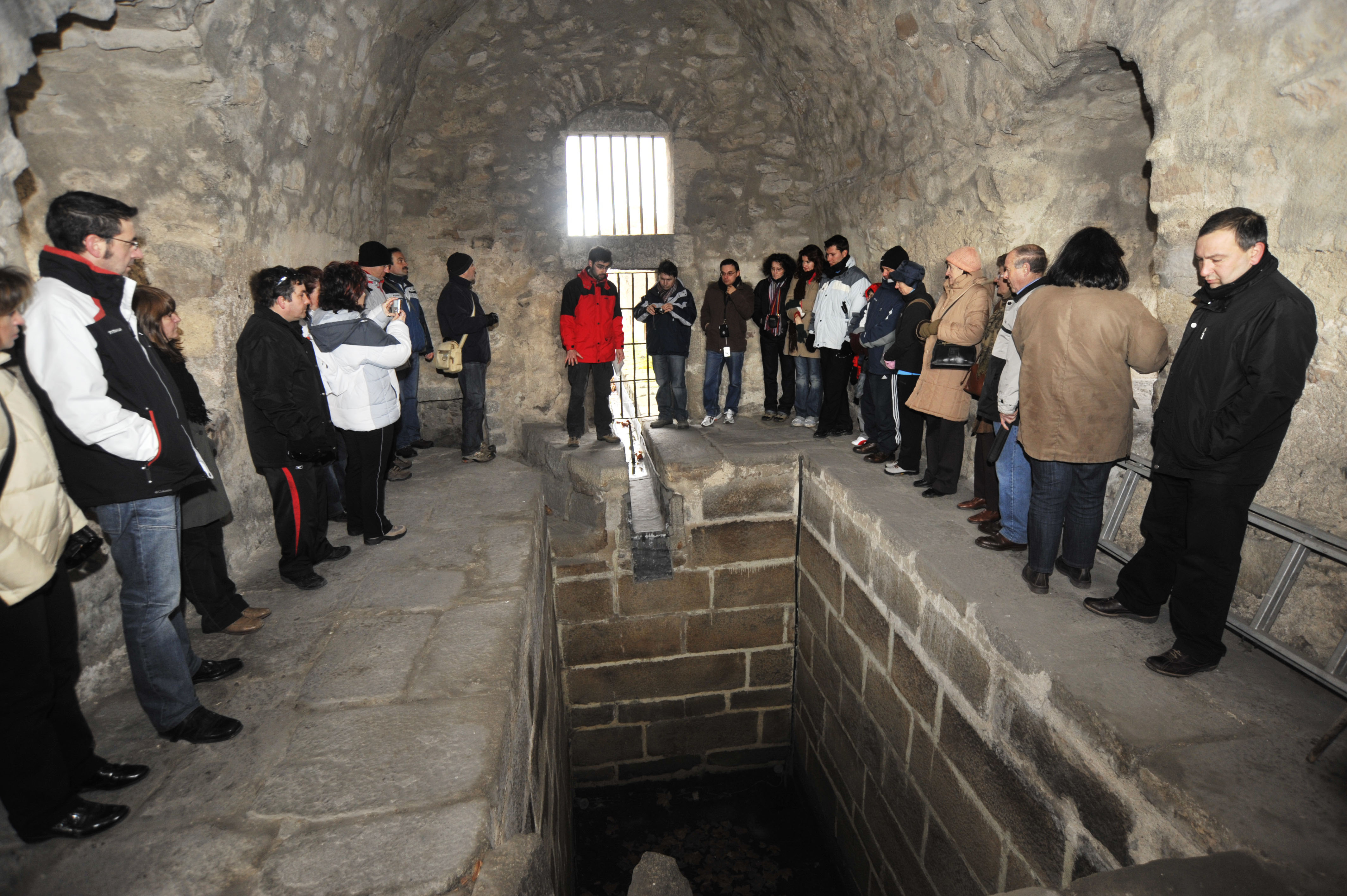 visitas guiadas al desarenador de San Gabriel y al Azud