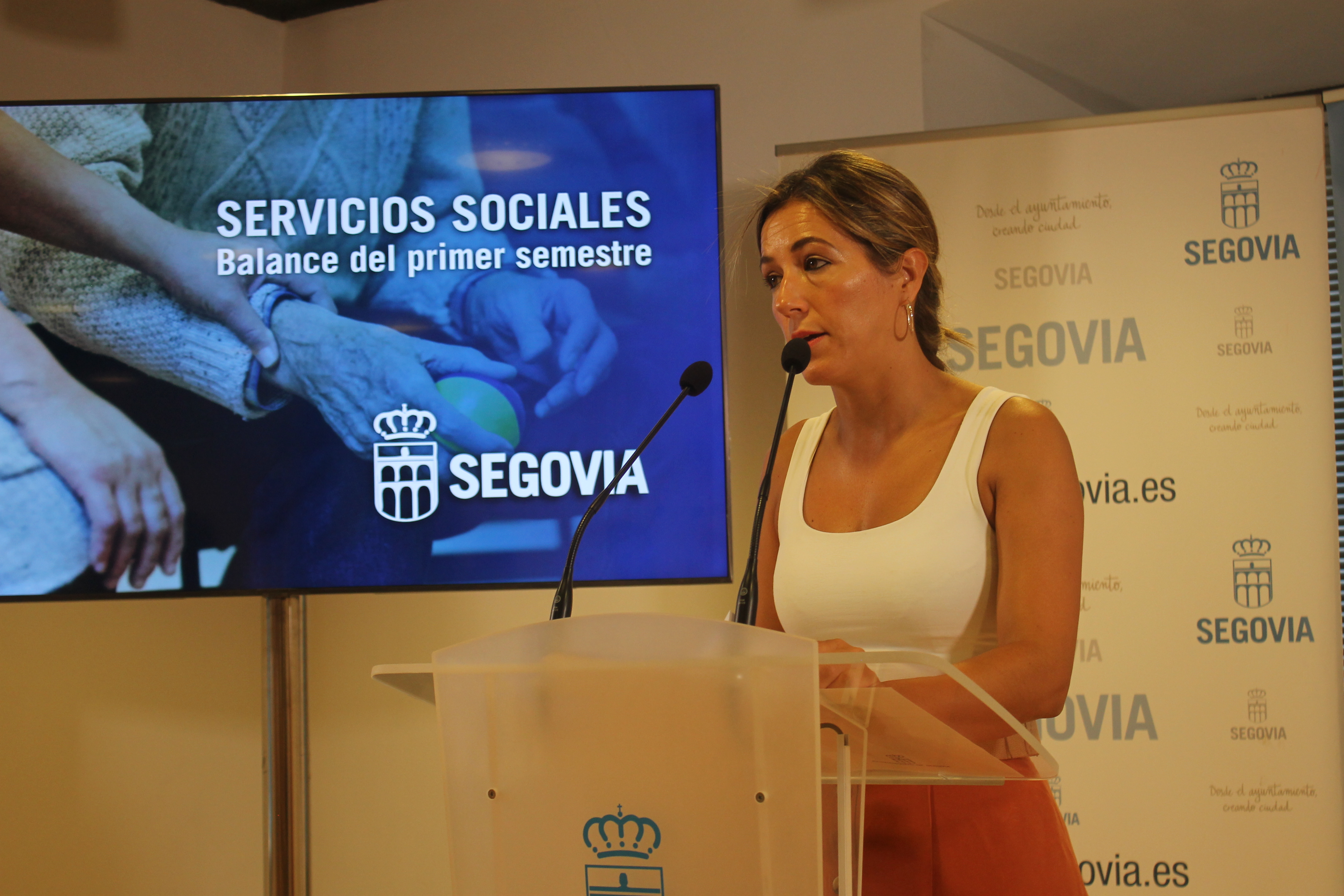 La concejala de Servicios Sociales, Ana Peñalosa