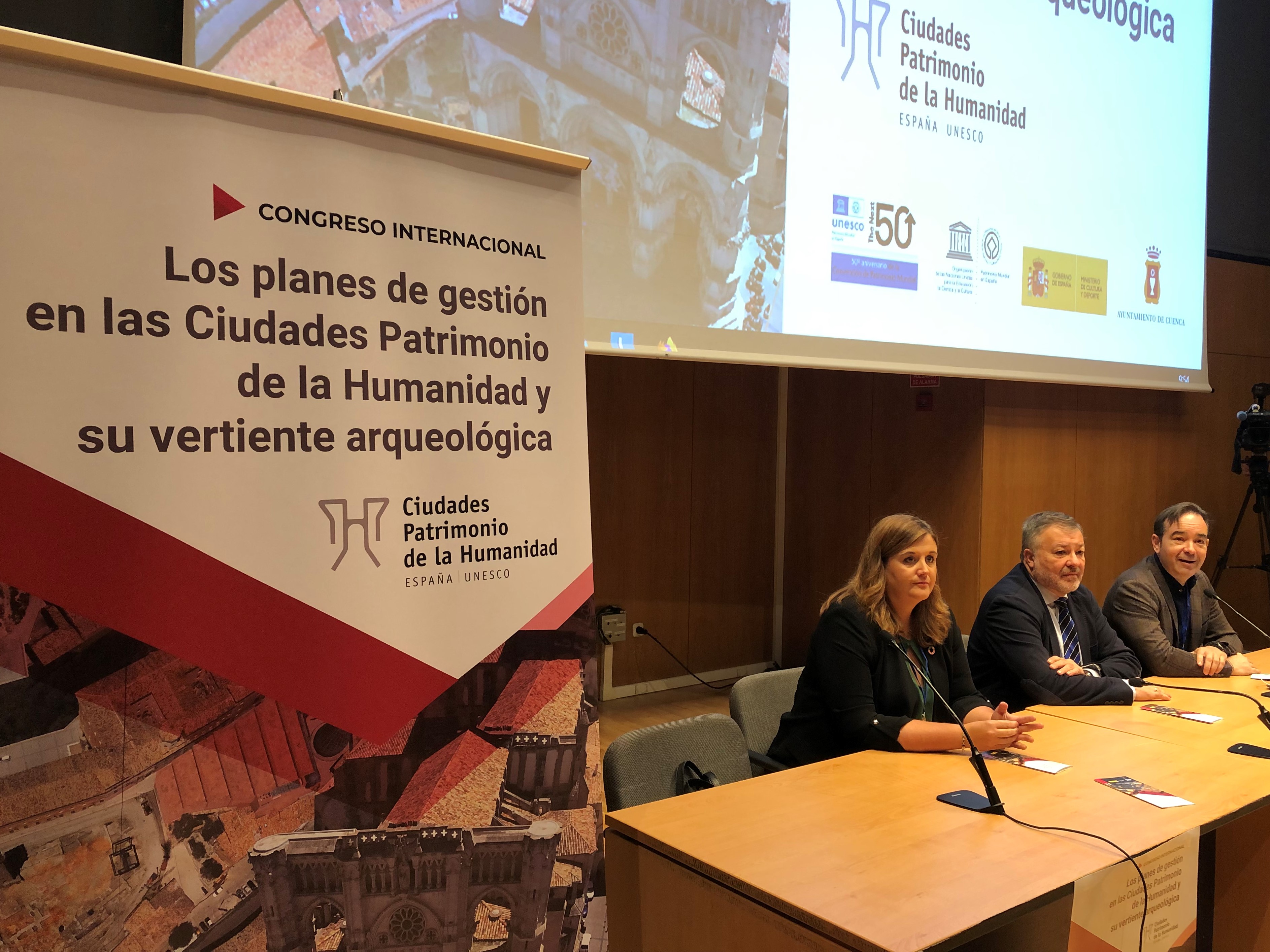 La alcaldesa en el Congreso Cuenca