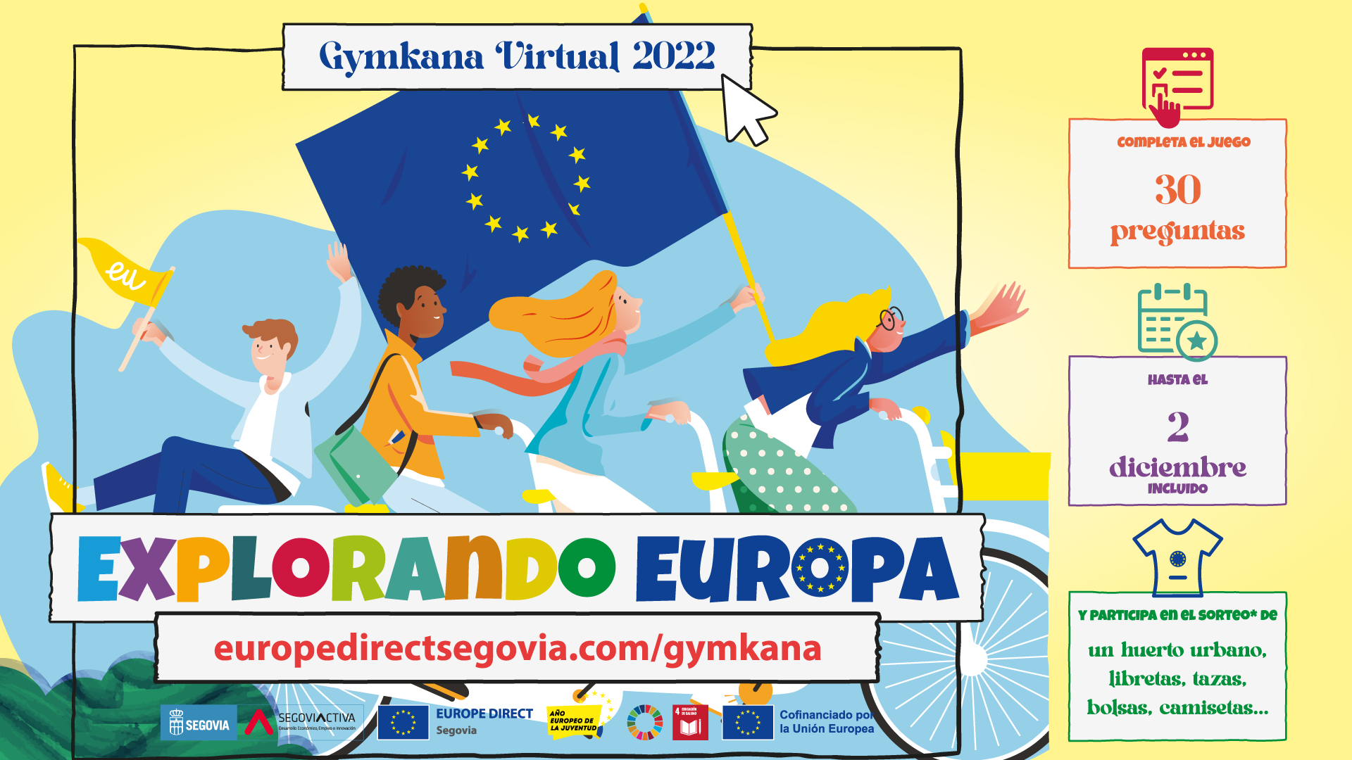 Gymkana online 'Explorando Europa' 2022