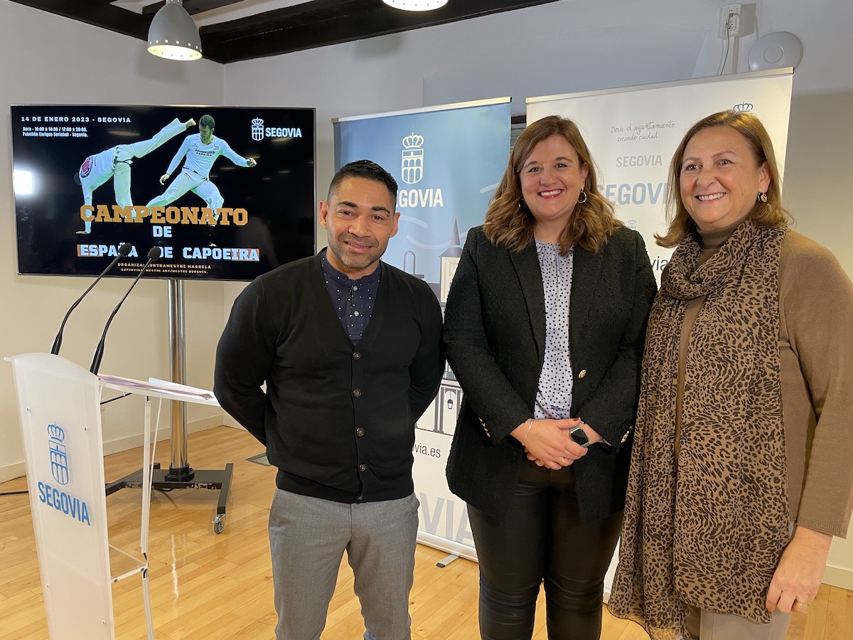 Rueda de prensa de la presentación del Campeonato de España de Capoeira