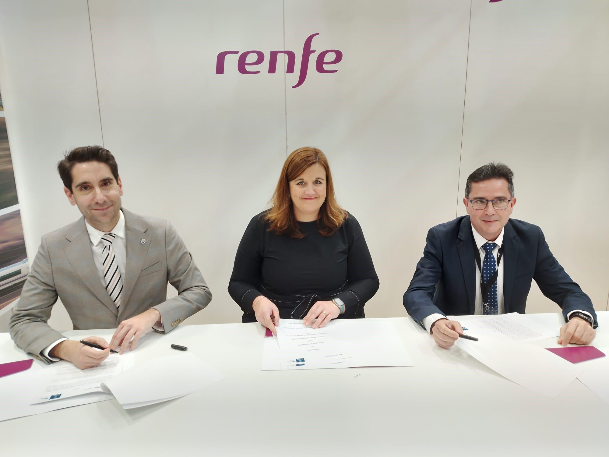 Reunión en Fitur Renfe-Ayto.Segovia