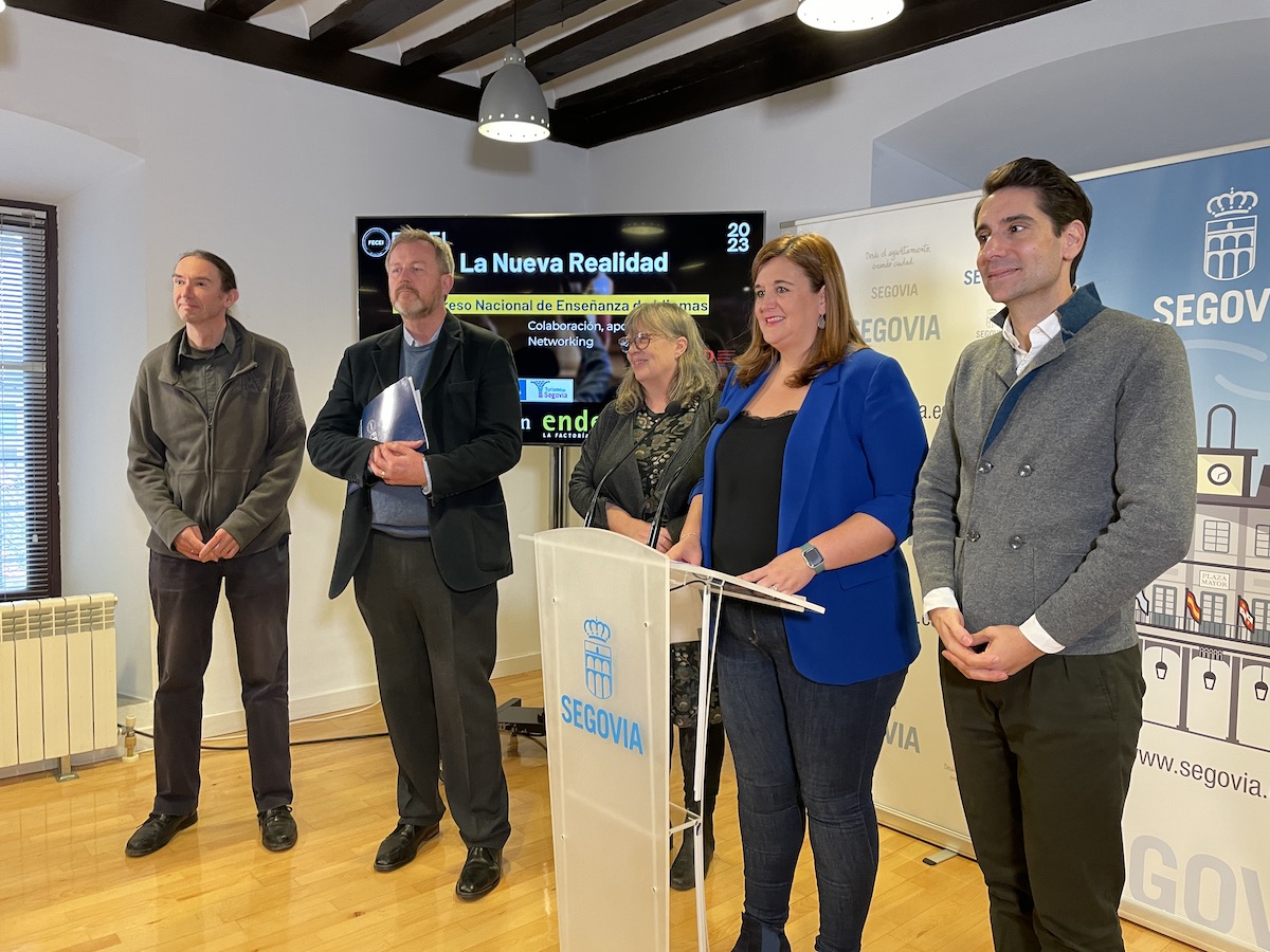 Presentación del XI Congreso FECEI en Segovia