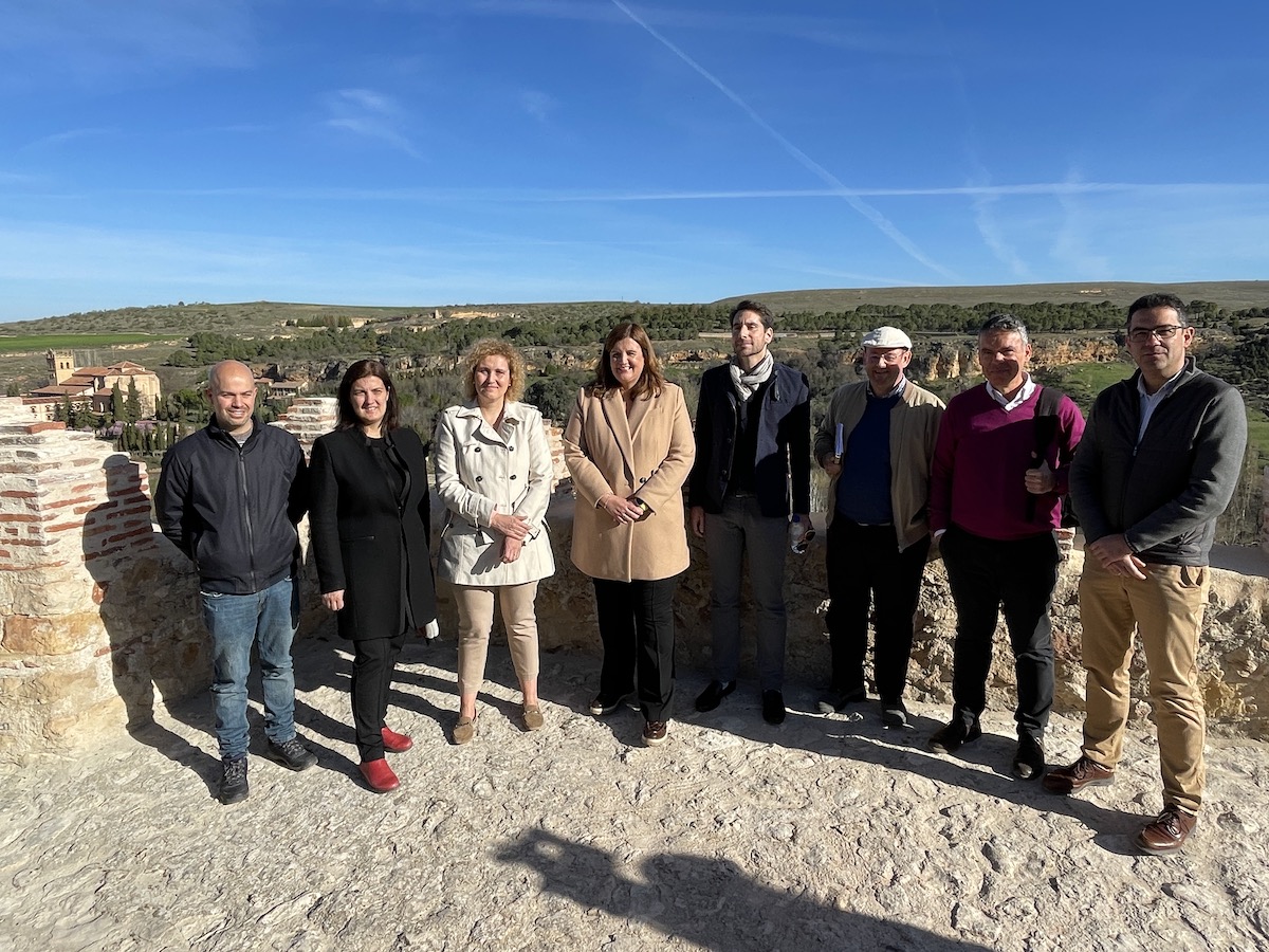Recepción obras Muralla de Segovia San Cebrián-Hospital de la Misericordia 