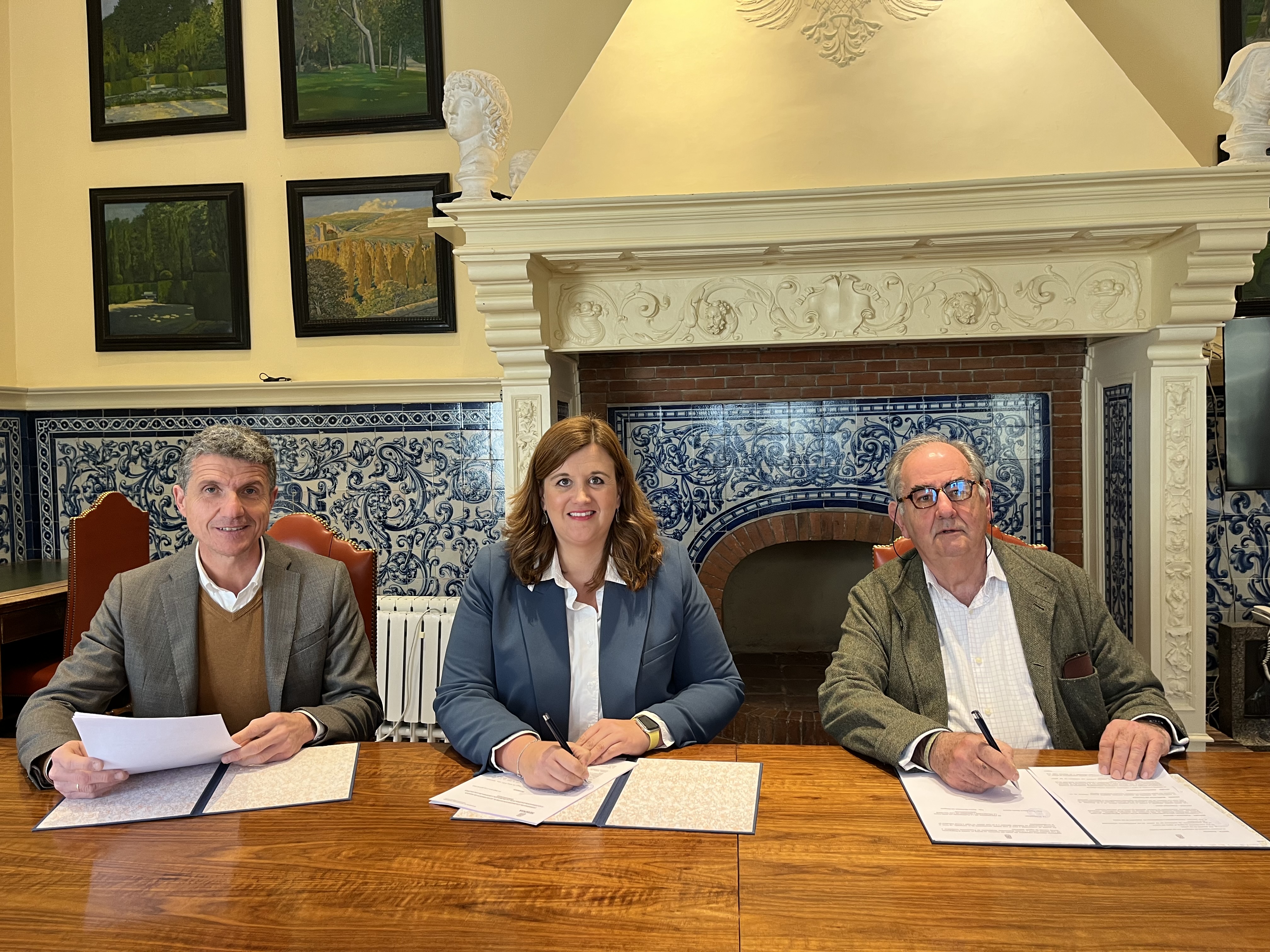 Firma del Convenio Fundación Valsaín