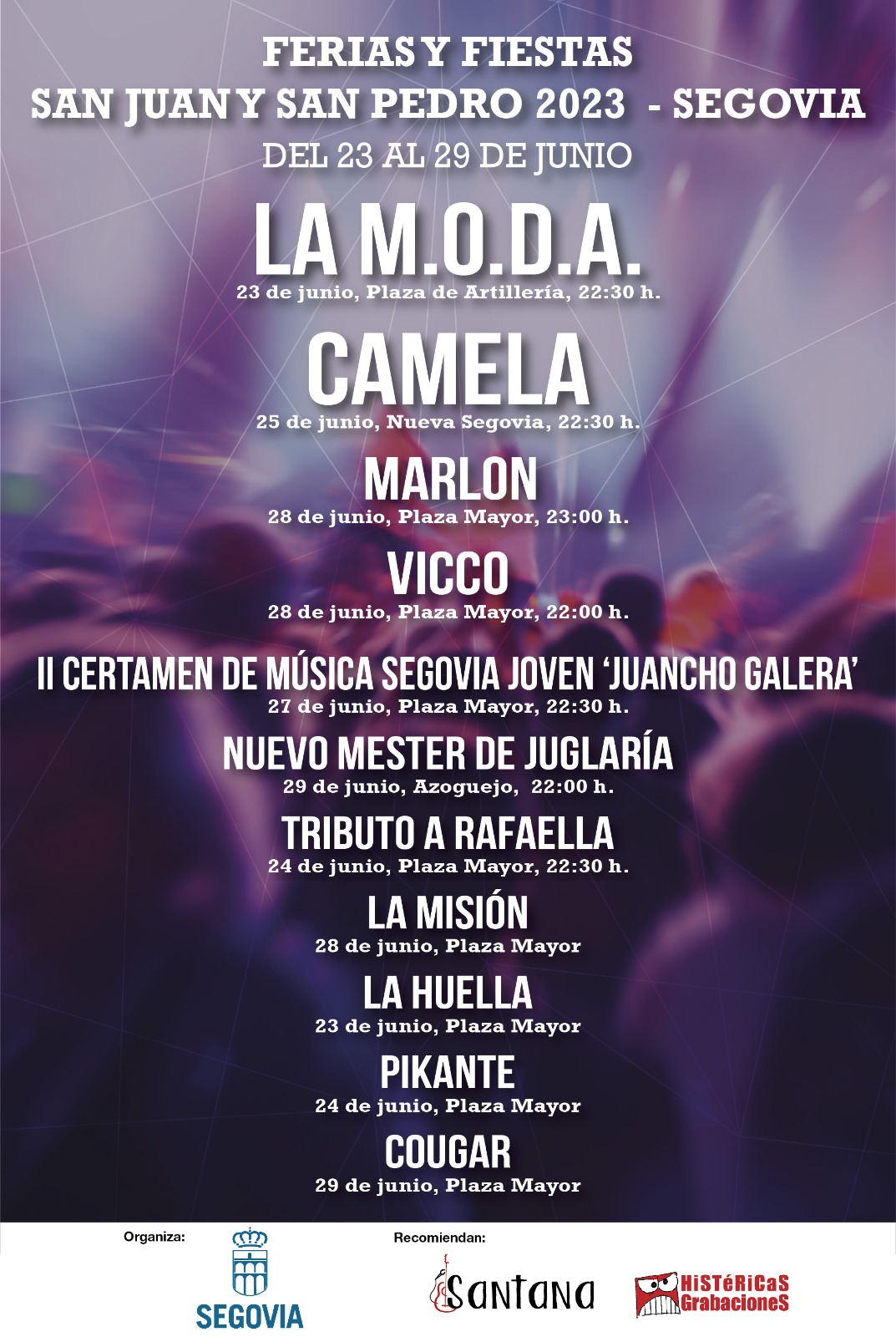 Cartel Ferias y Fiestas de San Juan y San Pedro 2023