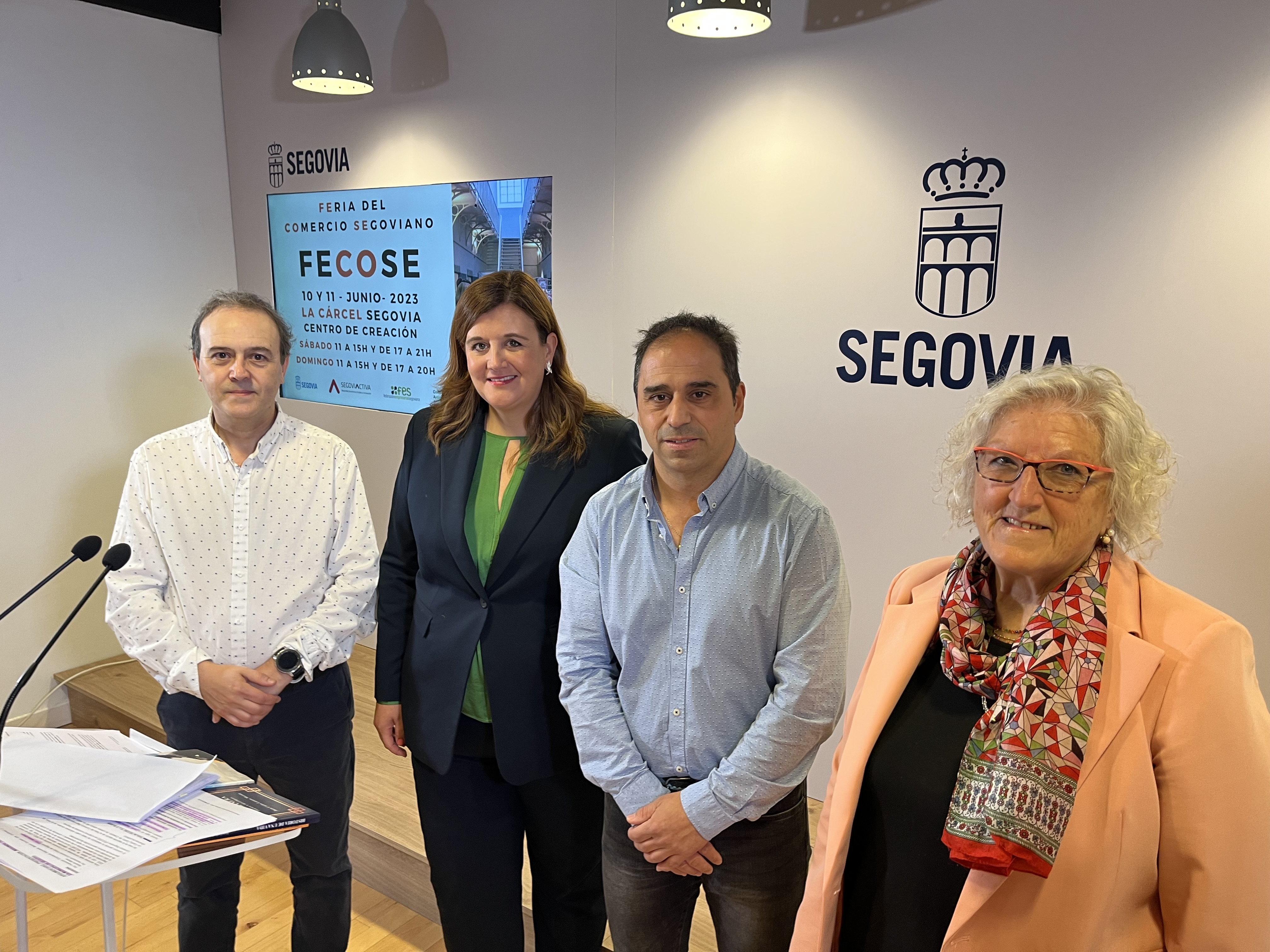 Presentación de la II Feria del Comercio de Segovia (FECOSE)