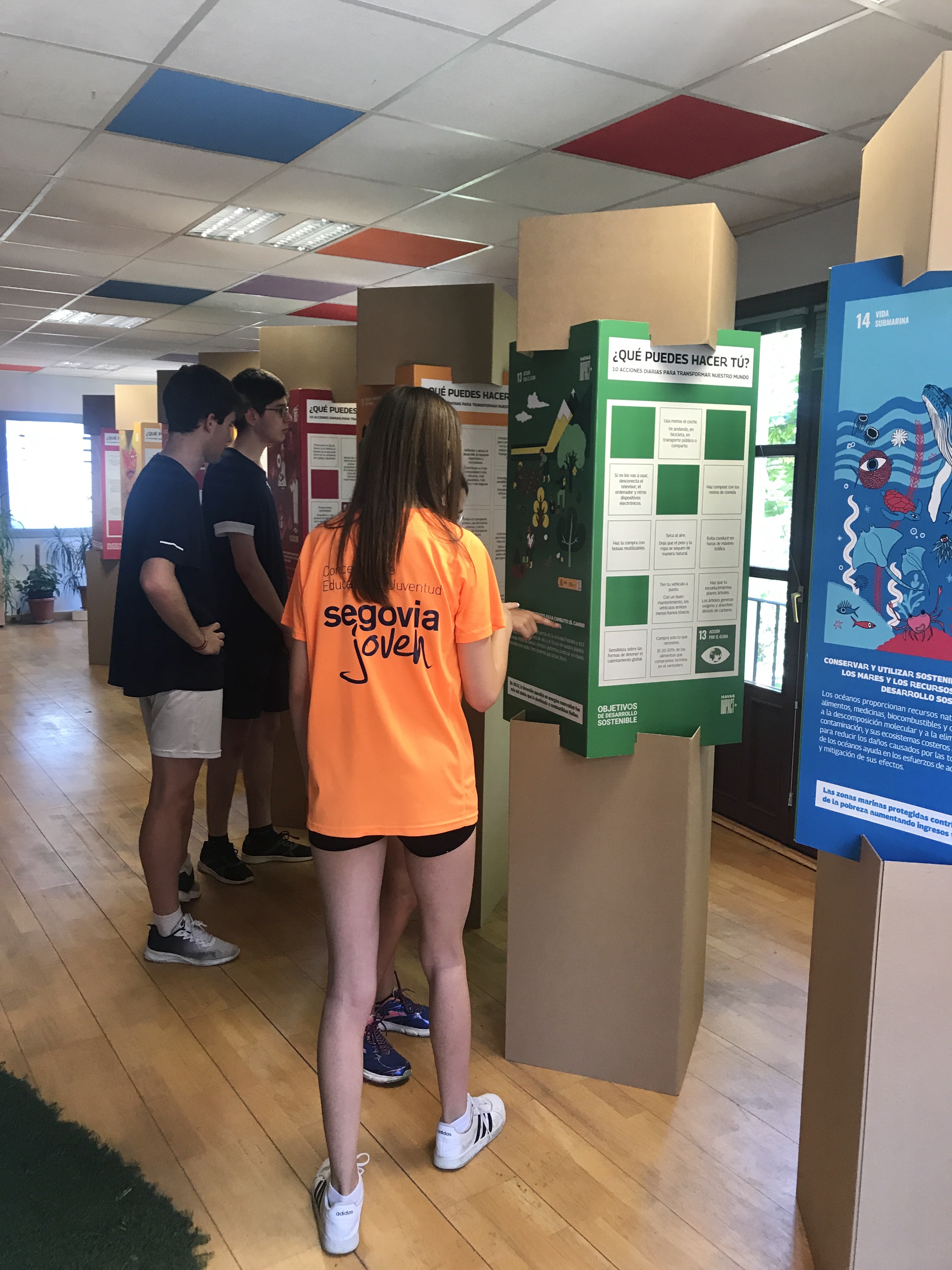 Exposición sobre los Objetivos de Desarrollo Sostenible