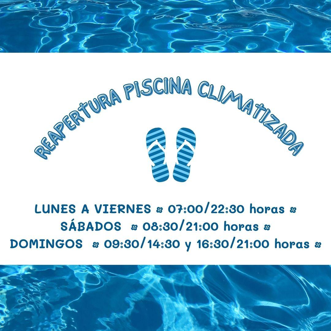 Apertura de la Piscina climatizada