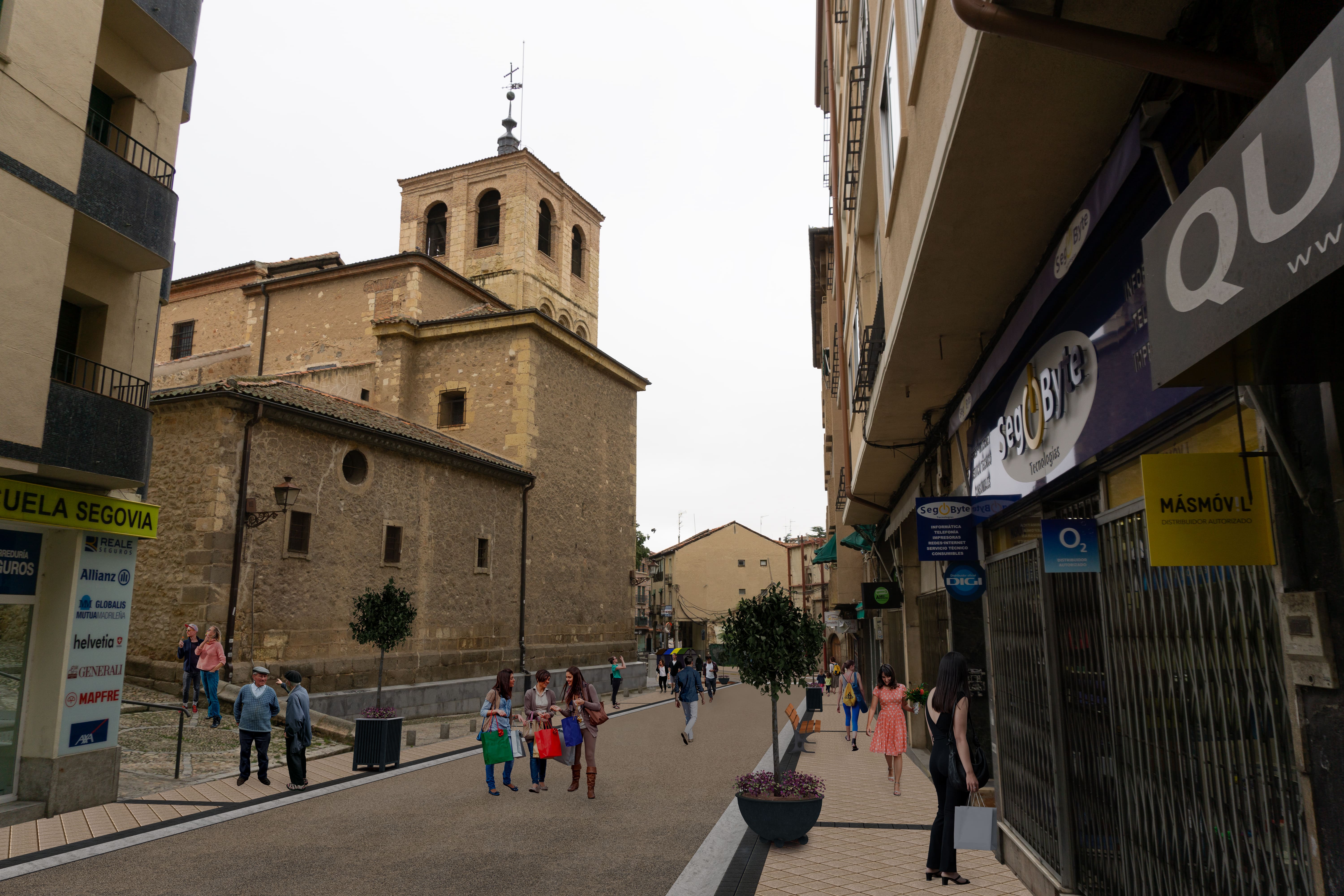 Blanca de Silos - Lateral Iglesia de Santa Eulalia