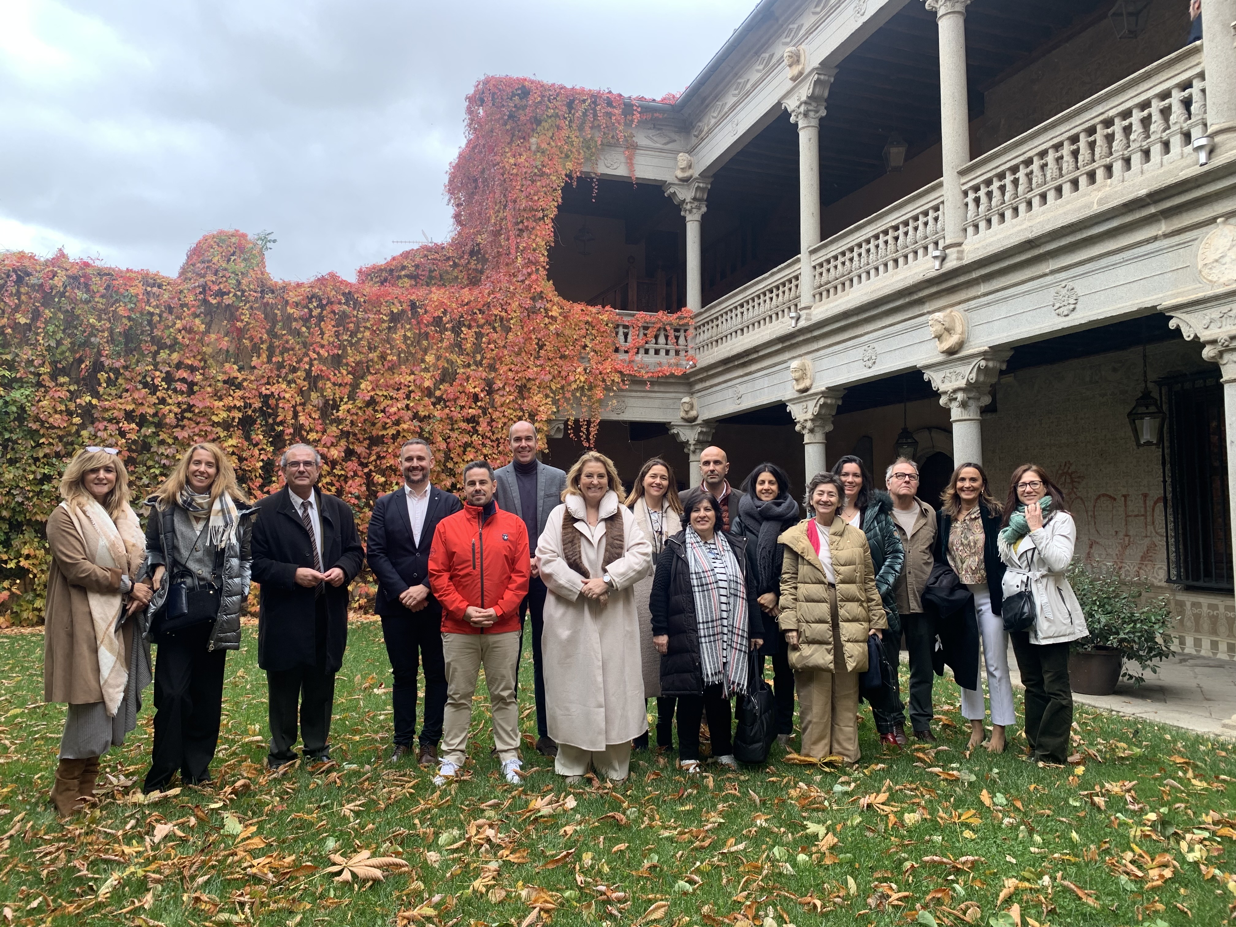 Una decena de profesionales de la organización de eventos se han dado cita hoy en Segovia