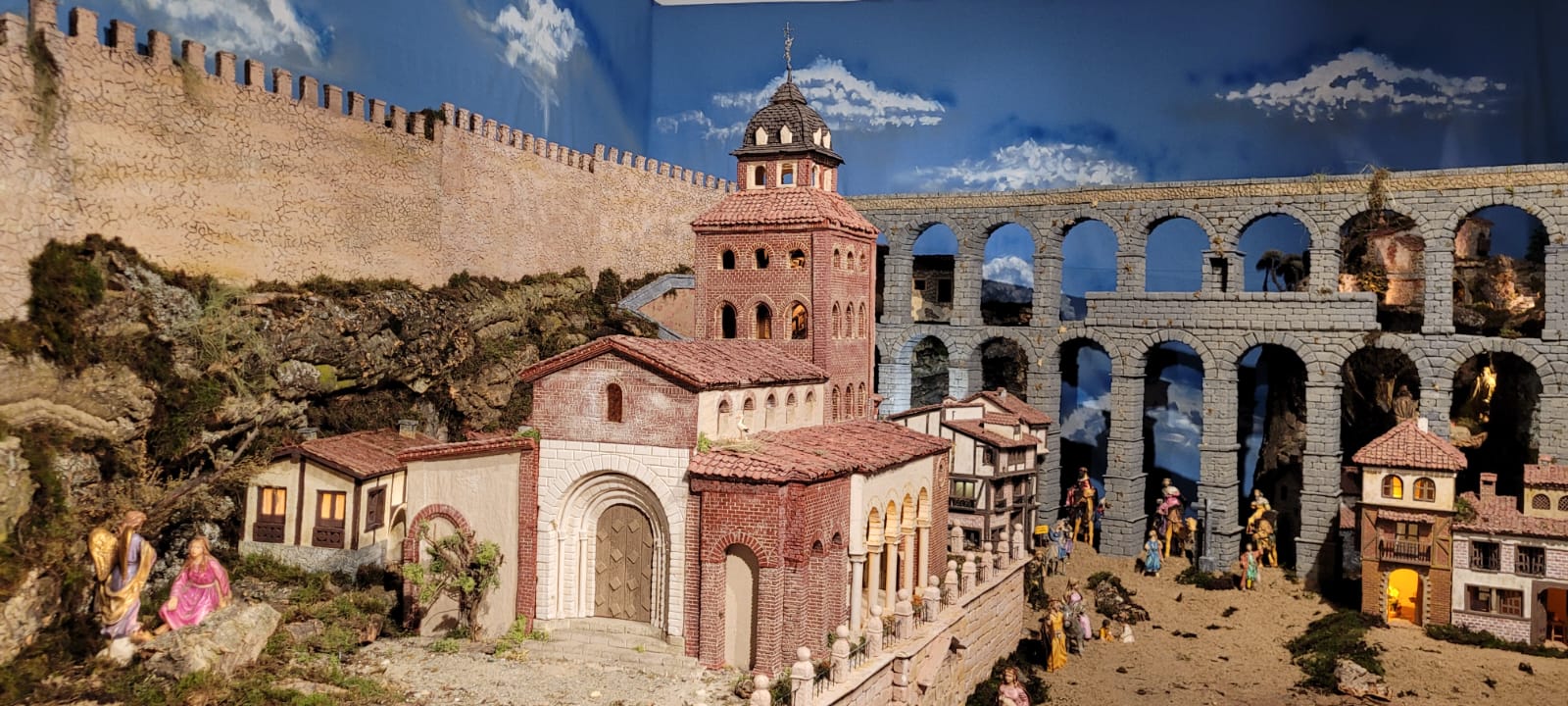 Belén del Ayuntamiento en la Alhóndiga Santa Columba