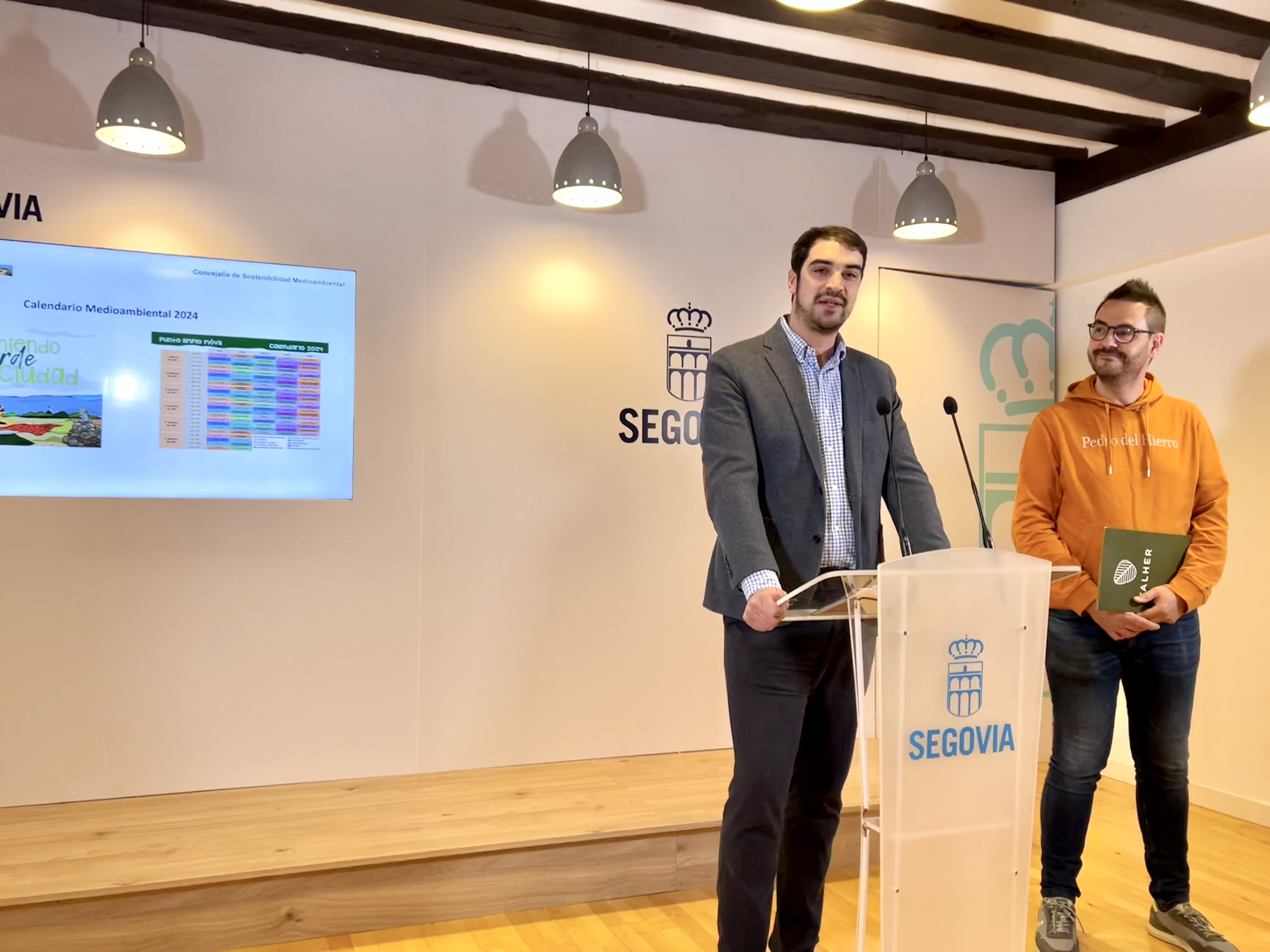 Presentación Segovia Educa en Verde Navidad 2023