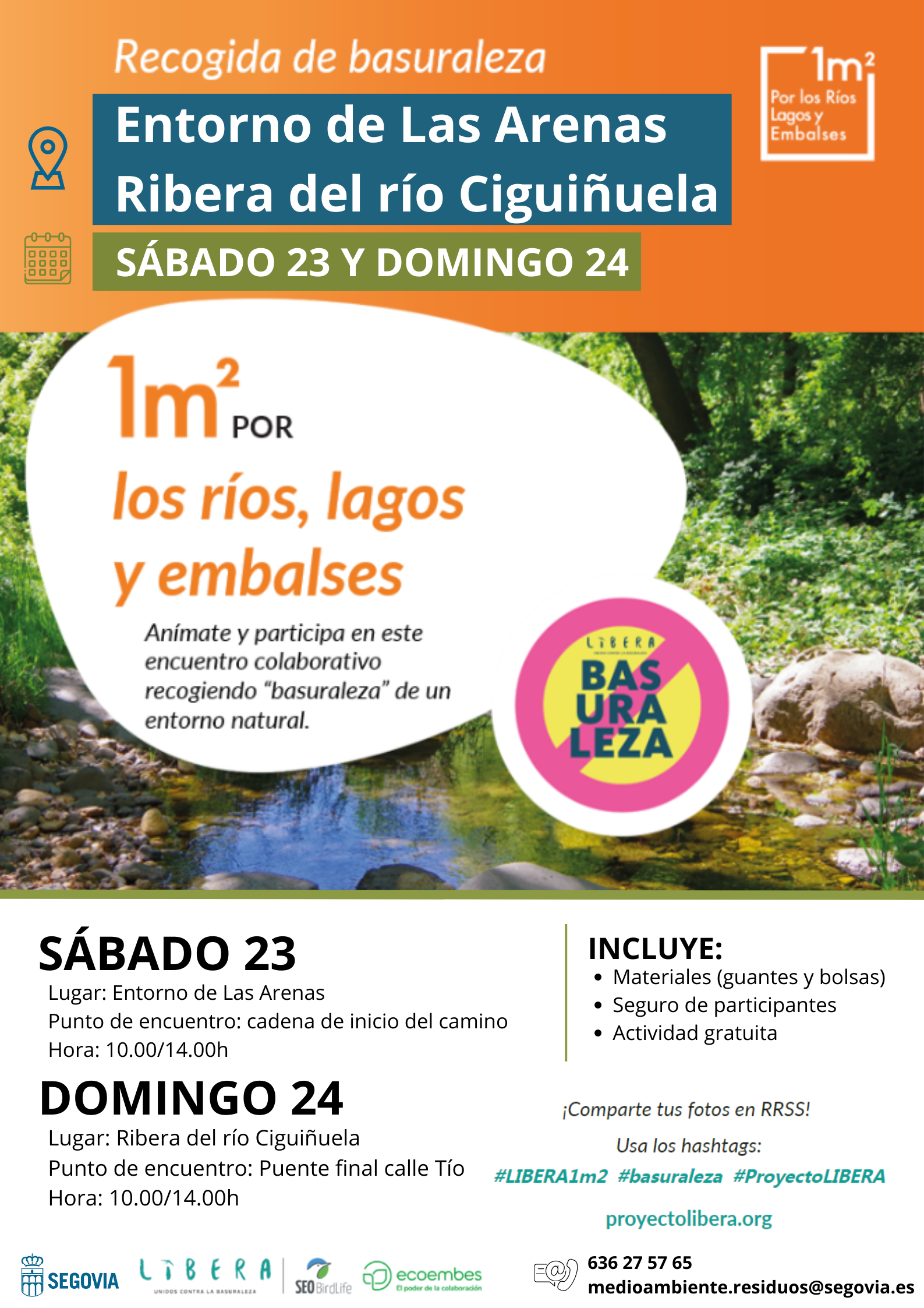 Cartel basuraleza