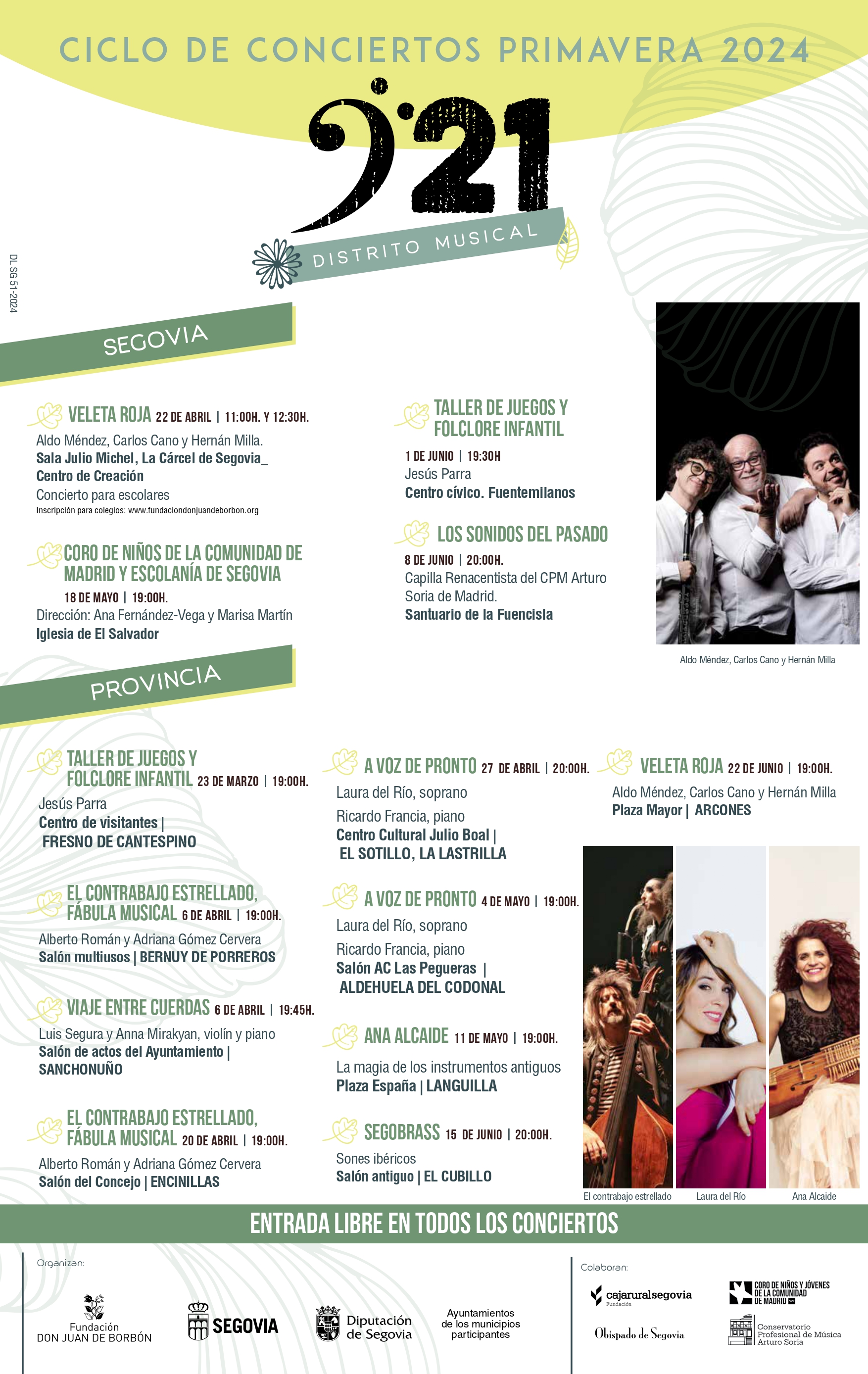 Cartel 921 Distrito Musical 2024