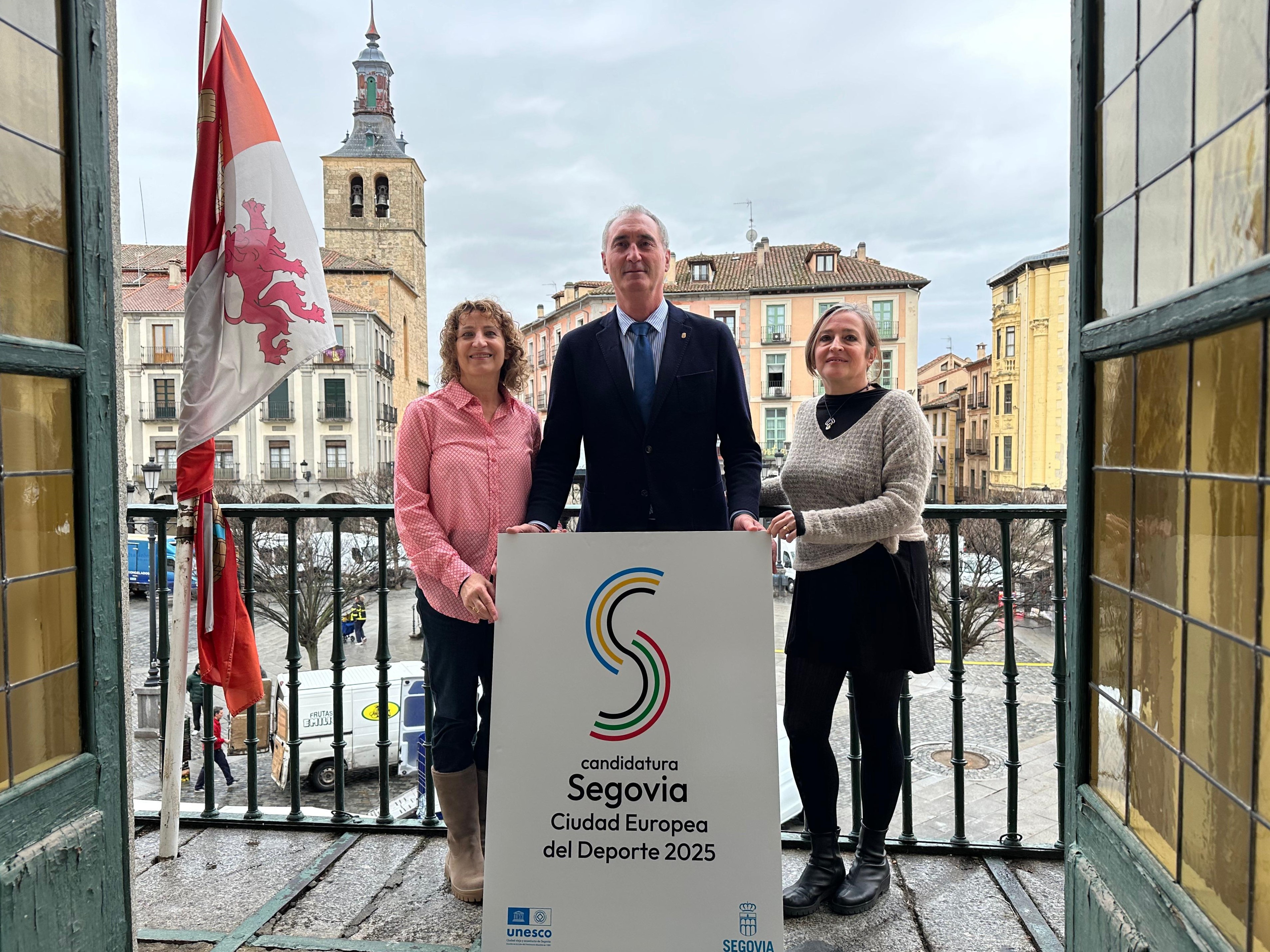 Marcha de Mujeres 2024 en el balcón