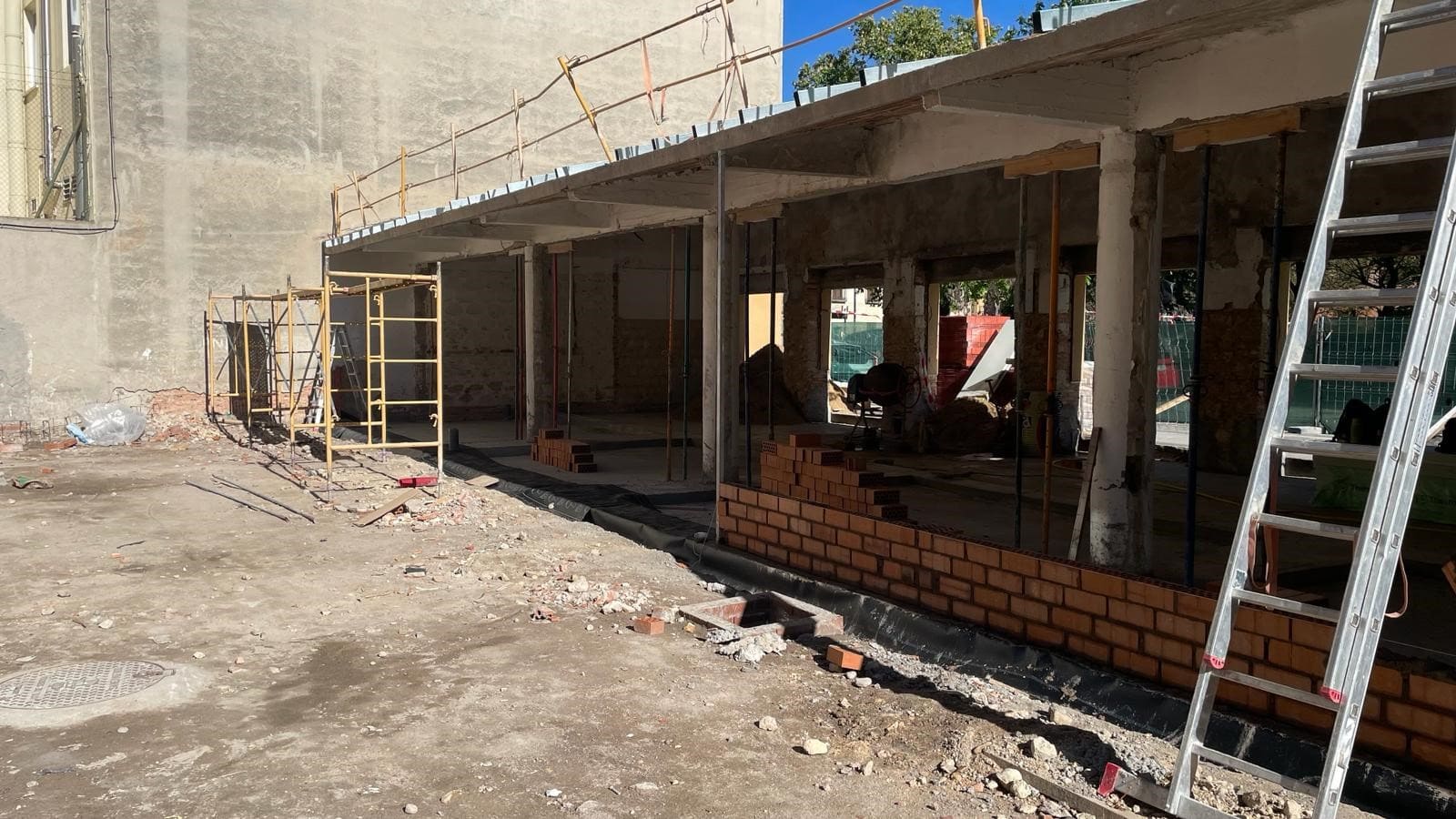 Obras Mercado de los Huertos