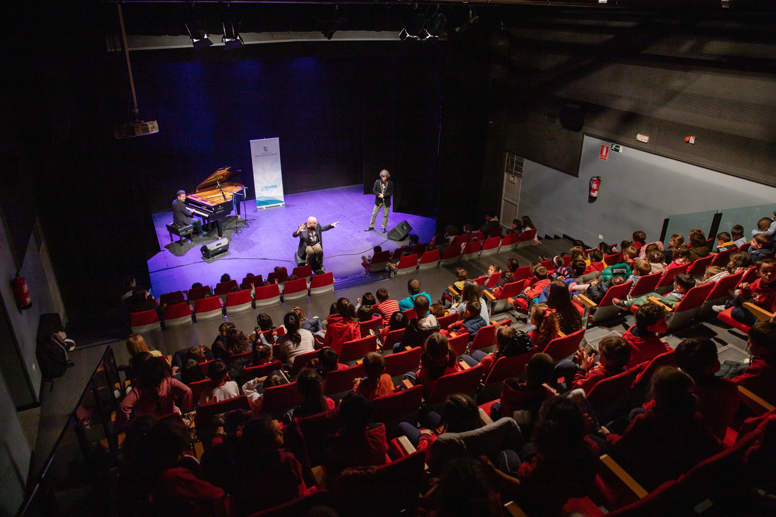 Concierto para escolares de la Fundación Don Juan de Borbón en la Cárcel de Segovia 
