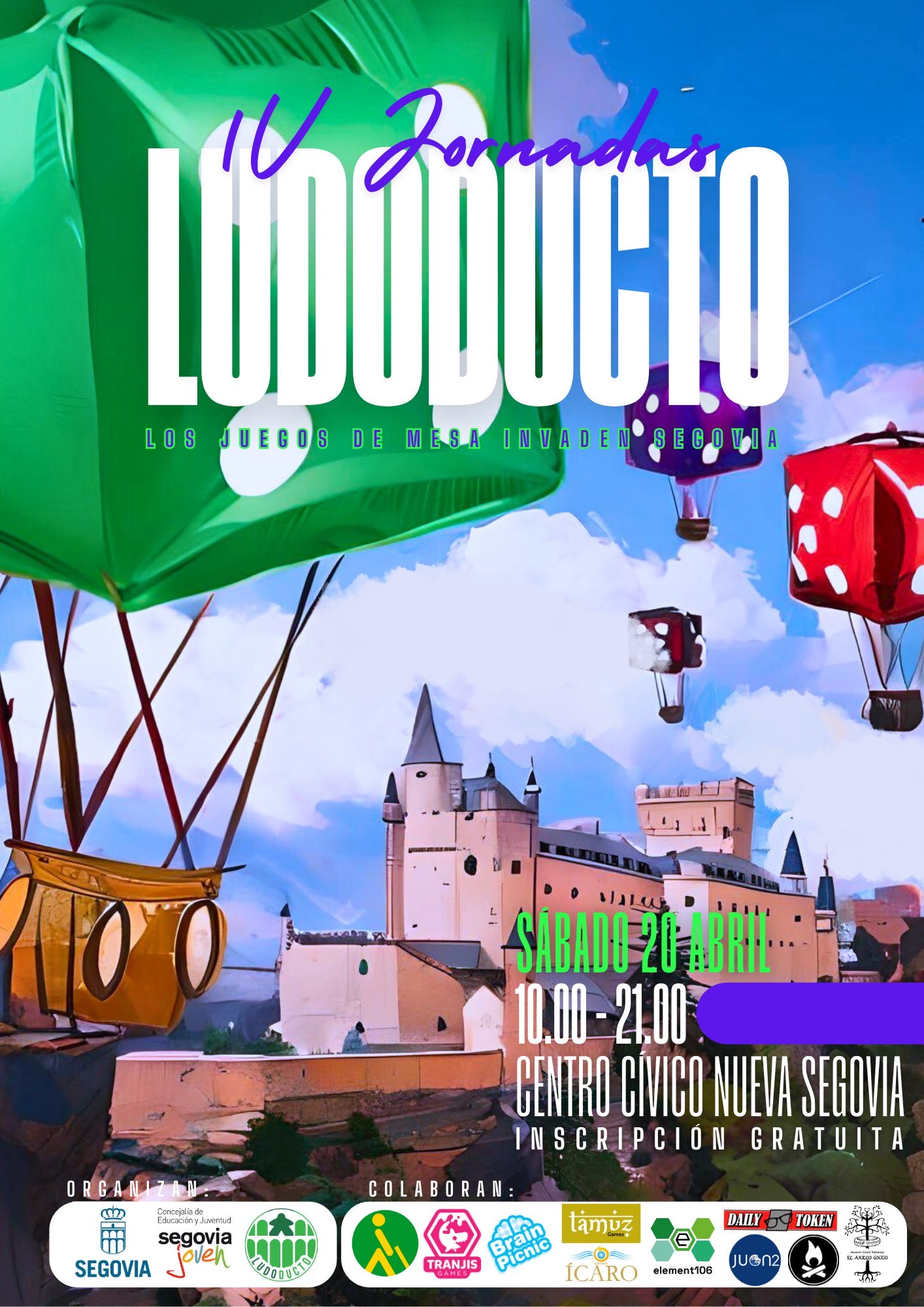 Ludoducto organizan las “IV Jornadas de Juegos de Mesa” 