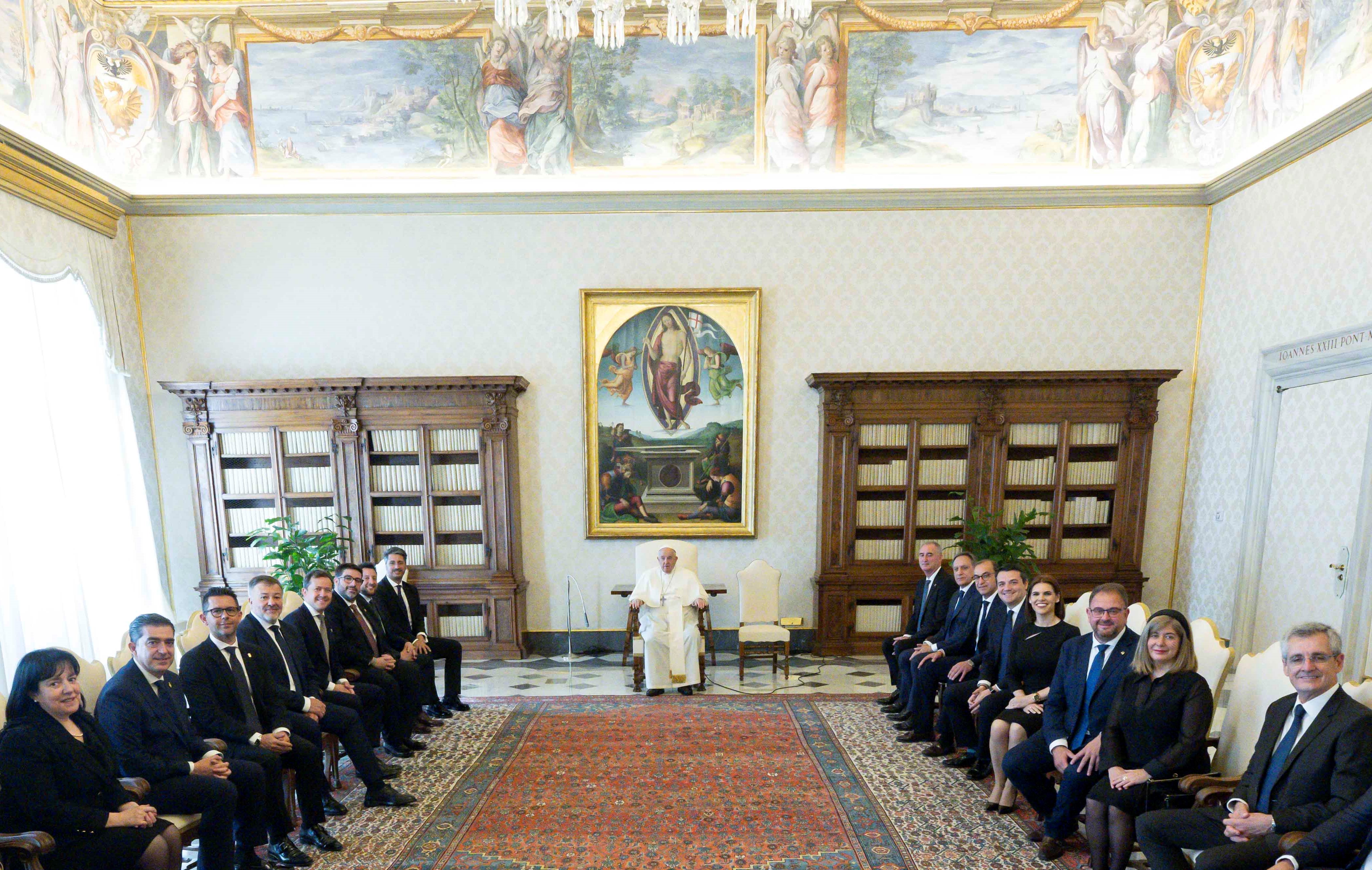 El Papa Francisco recibe a las Ciudades Patrimonio de los alcaldes de las ciudades Humanidad 4