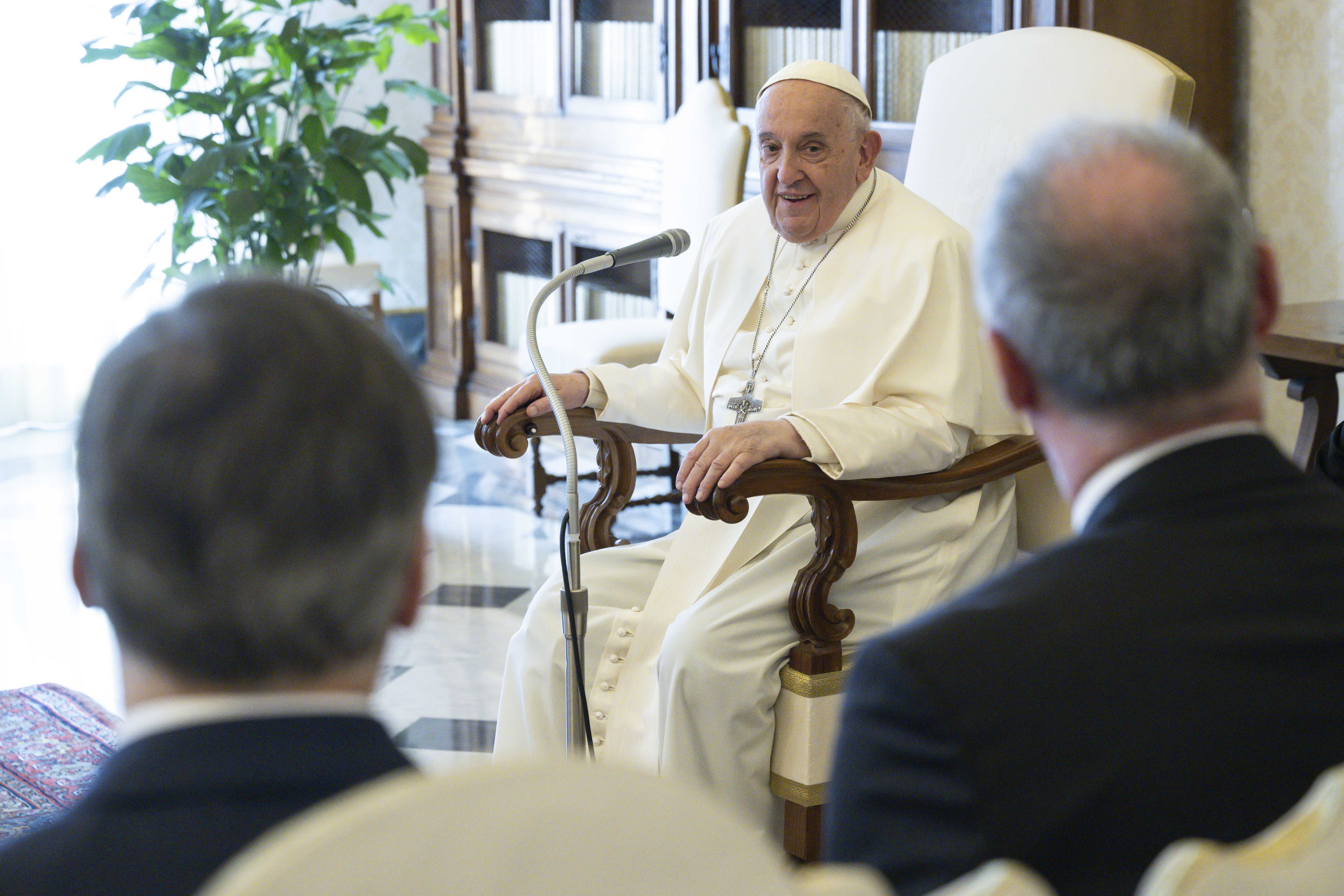 El Papa Francisco recibe a las Ciudades Patrimonio de los alcaldes de las ciudades Humanidad 2
