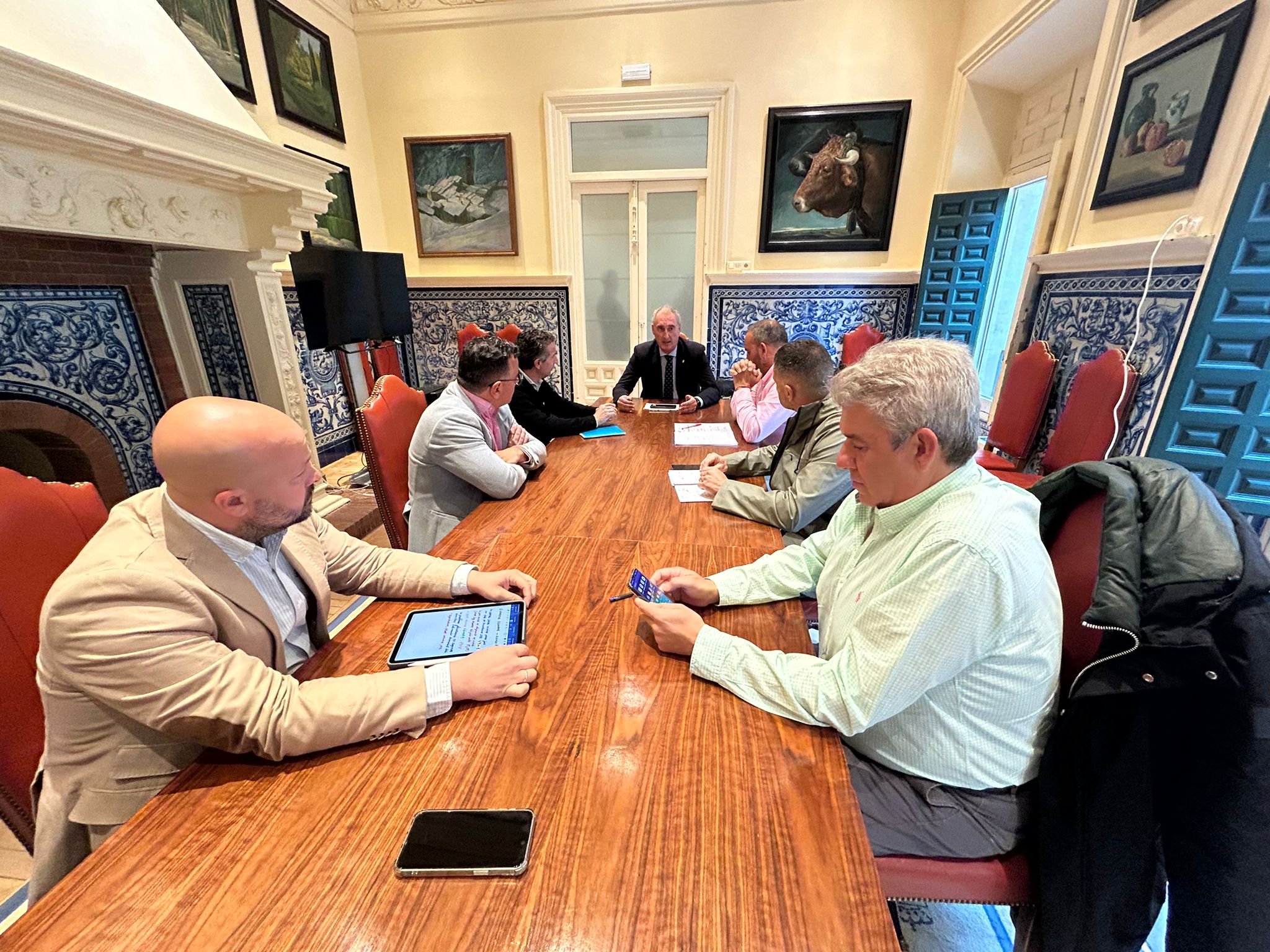 Reunión Con la Gimnástica segoviana