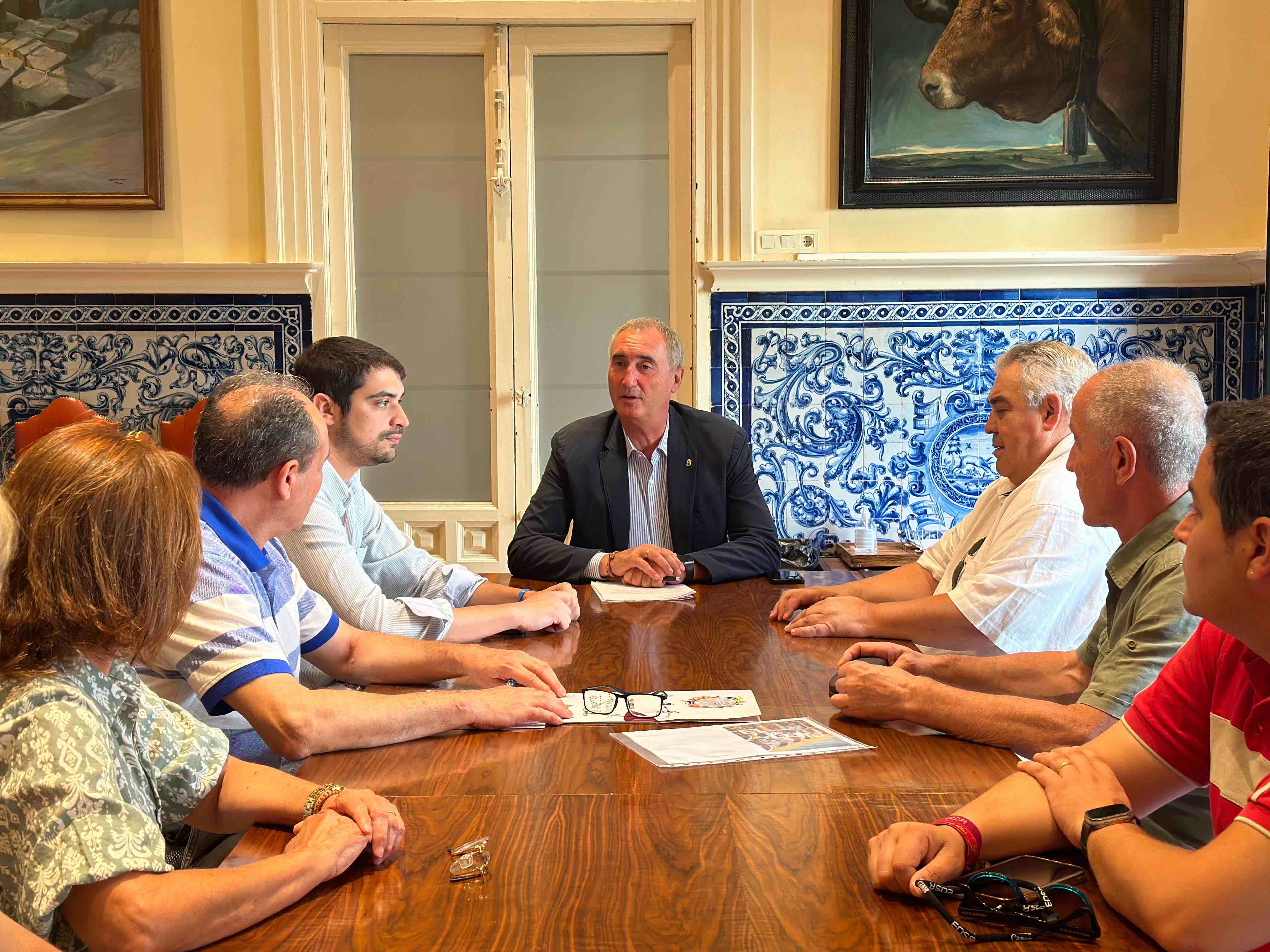 Reunión con el comité organizador del XI Congreso de Veterinarios de Castilla y León