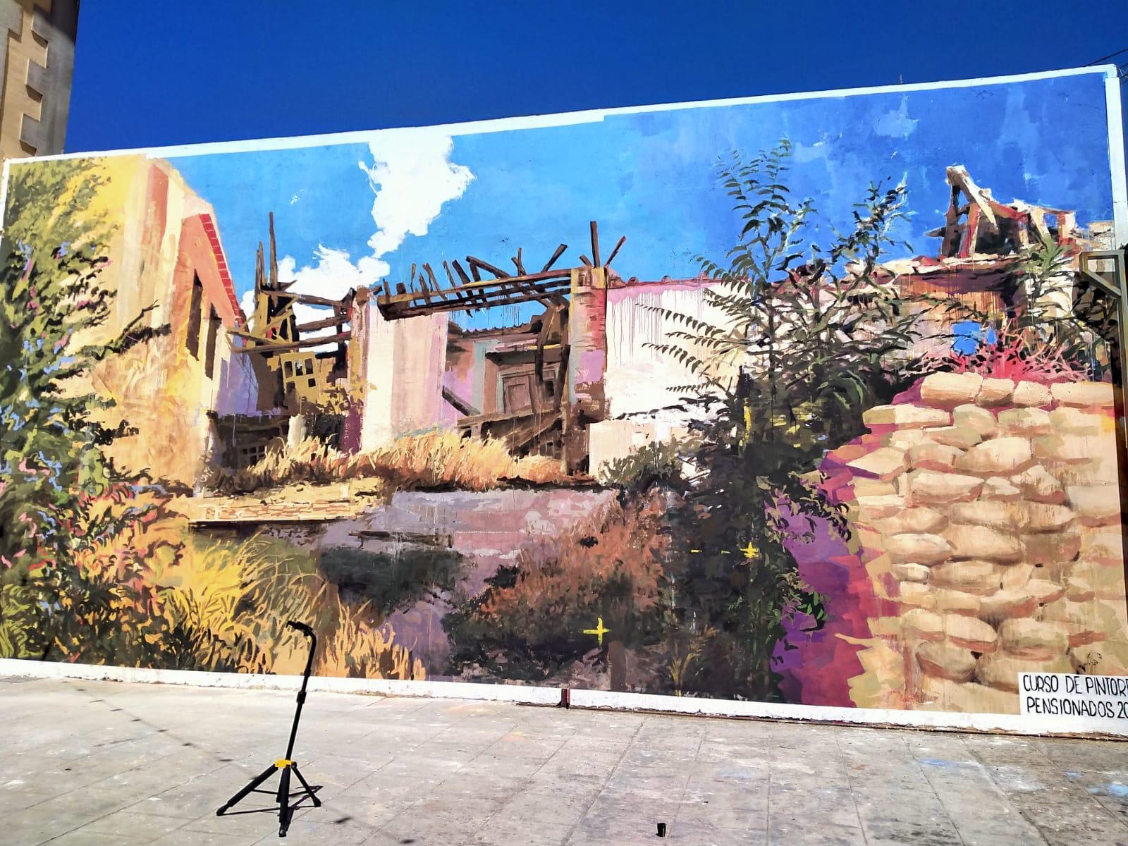 Mural Pintores pensionados