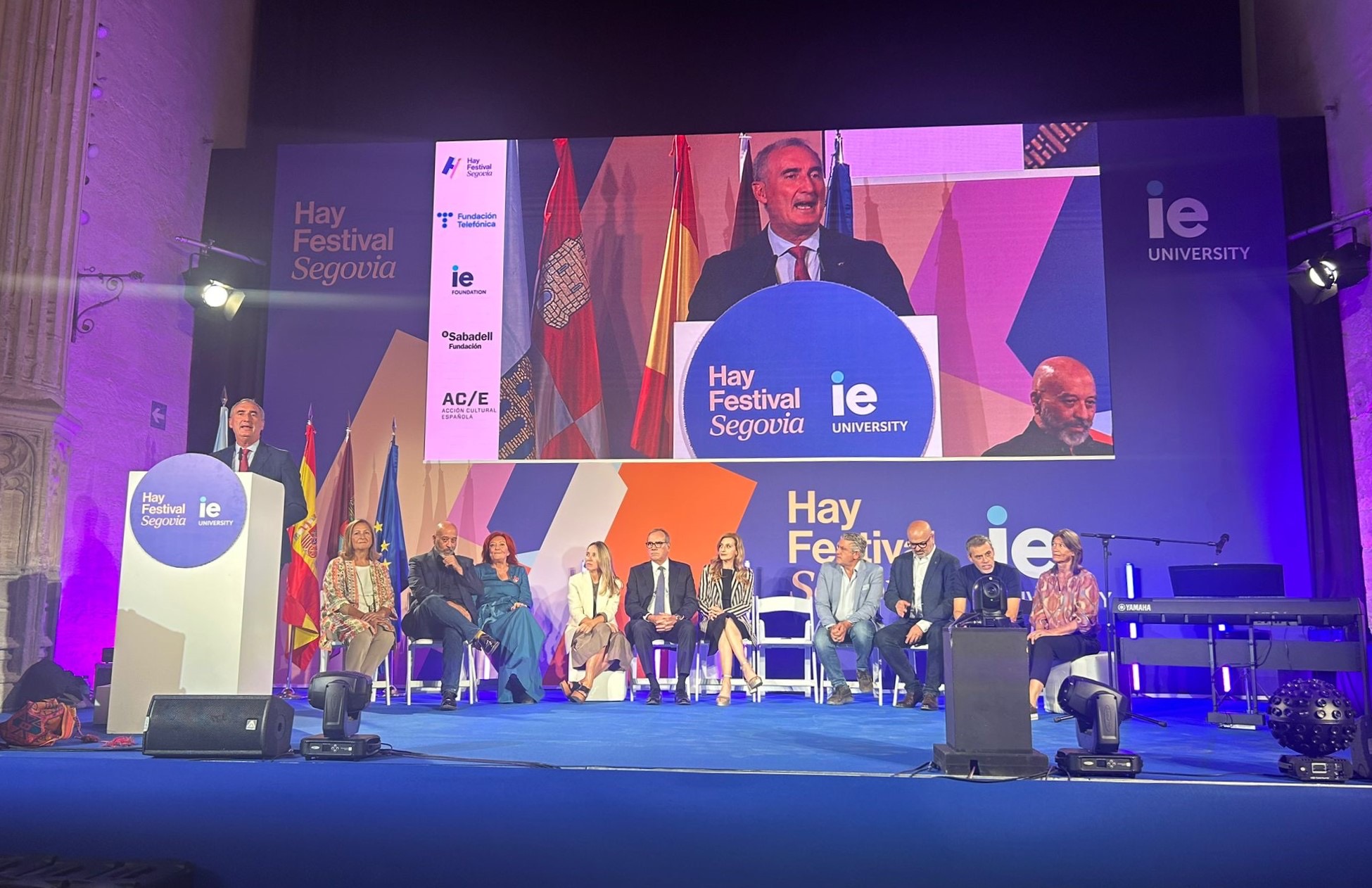 Inauguración de la XIX edición del Hay Festival Segovia