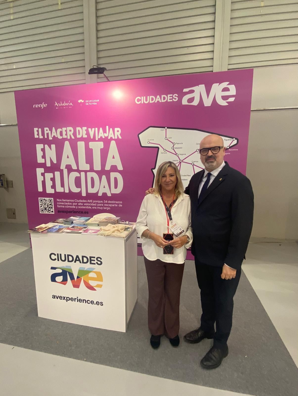 Estand de INTUR Red Ciudades AVE