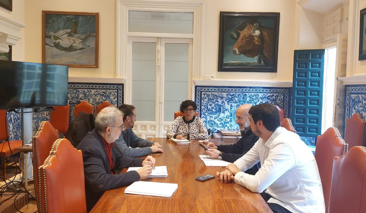 Reunión con representantes de CONFERSE