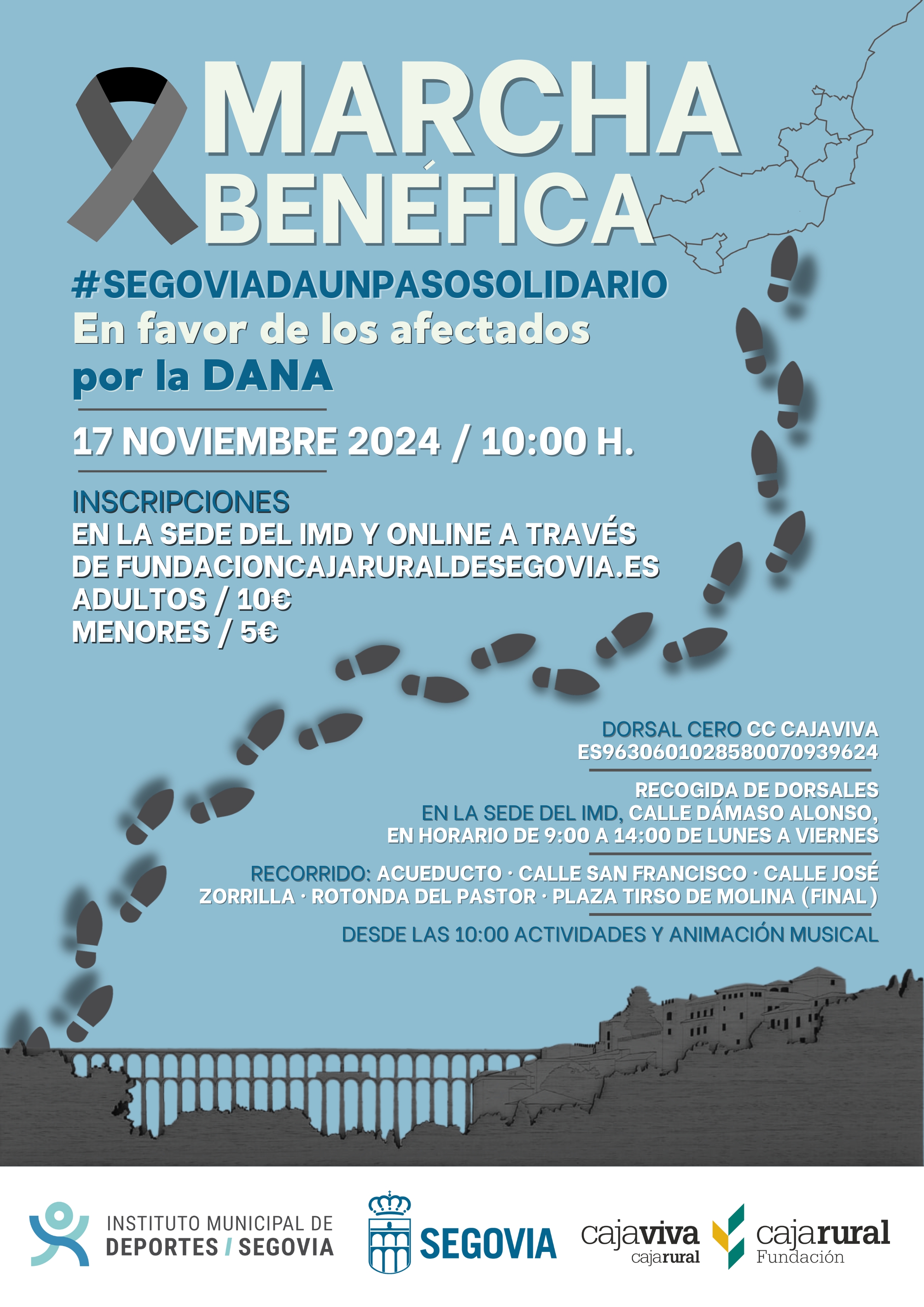 Cartel Marcha benéfica
