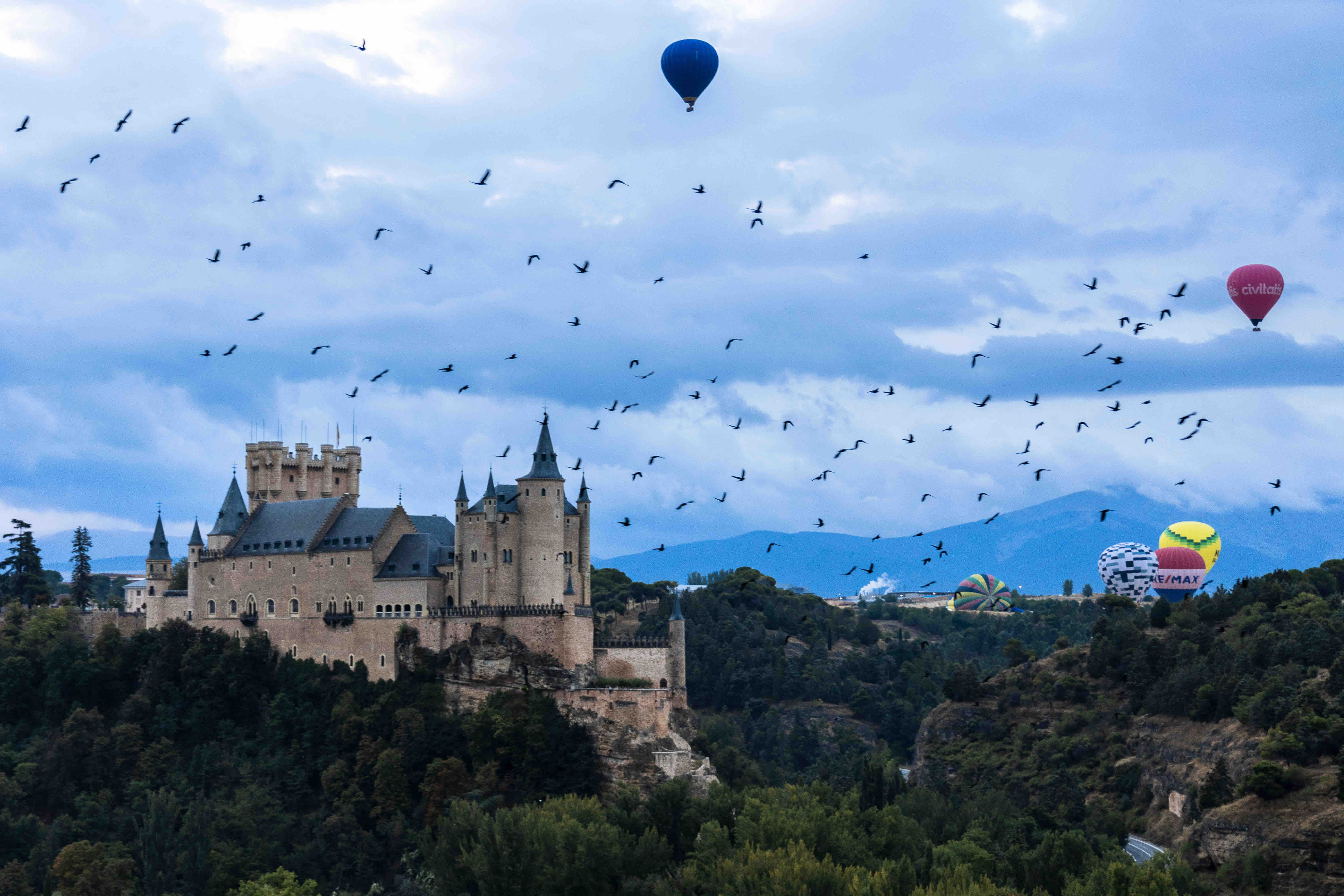 fotos del Festival de Globos de Segovia