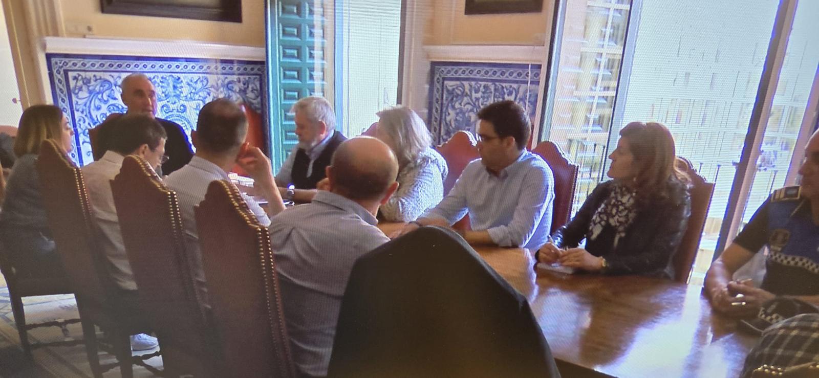 Centro Coordinador Operativo (Cecop), en el Ayuntamiento