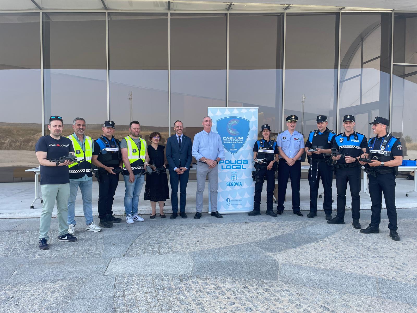 Unidad de Drones de la  policia