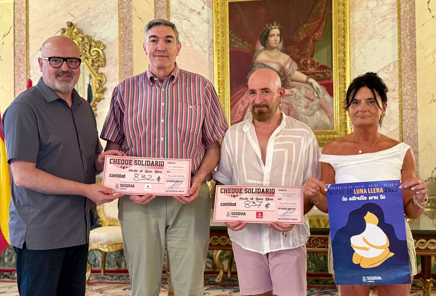 Entrega recaudación cócteles y tapas Noche de Luna Llena