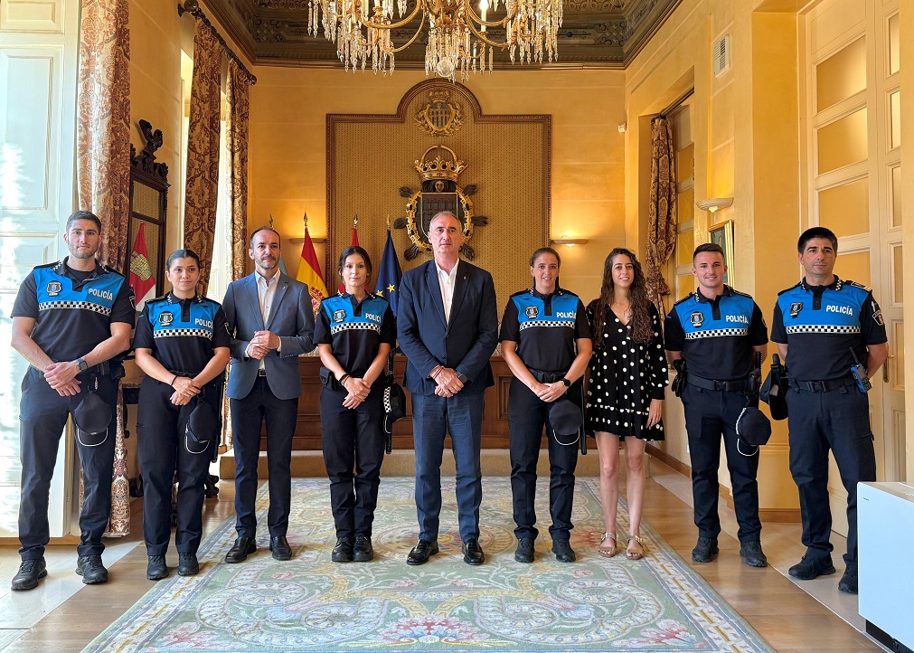 Recepción agentes en prácticas
